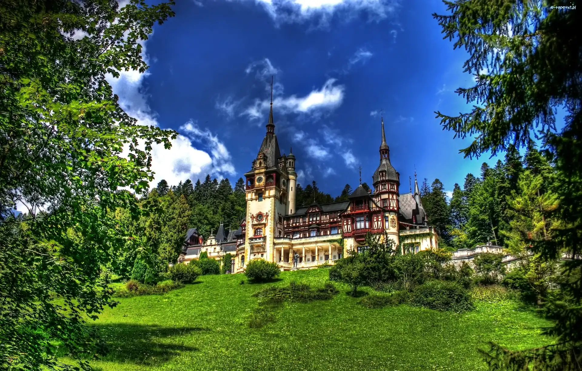 Rumunia, Ogród, Zamek