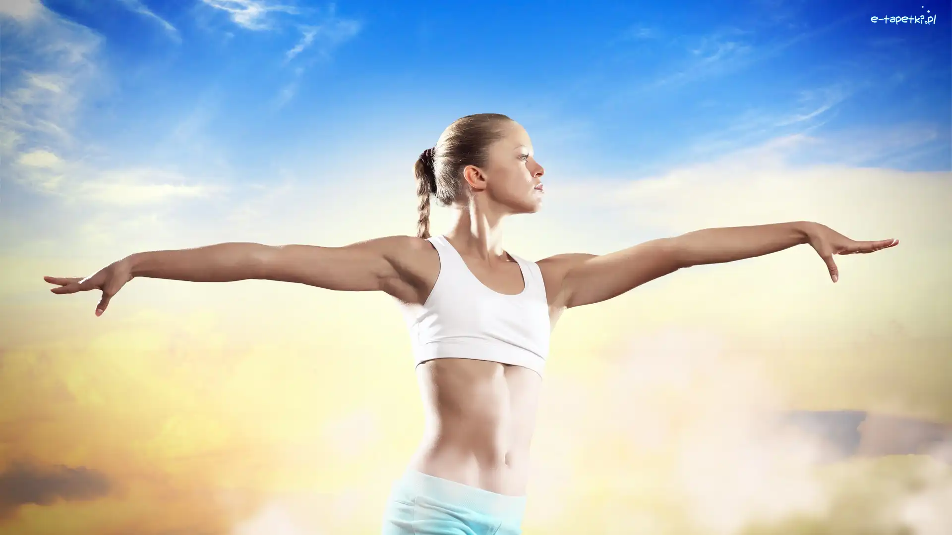 Fitness, Dziewczyna, Wysportowana