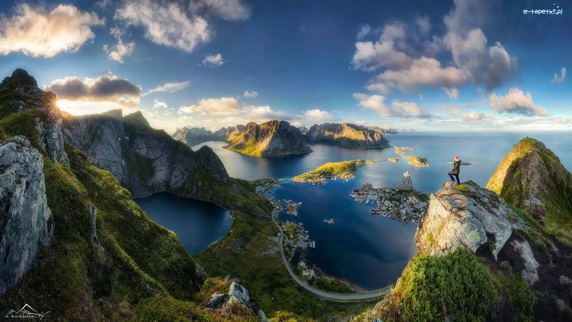 Norwegia, Góry, Morze, Wybrzeże