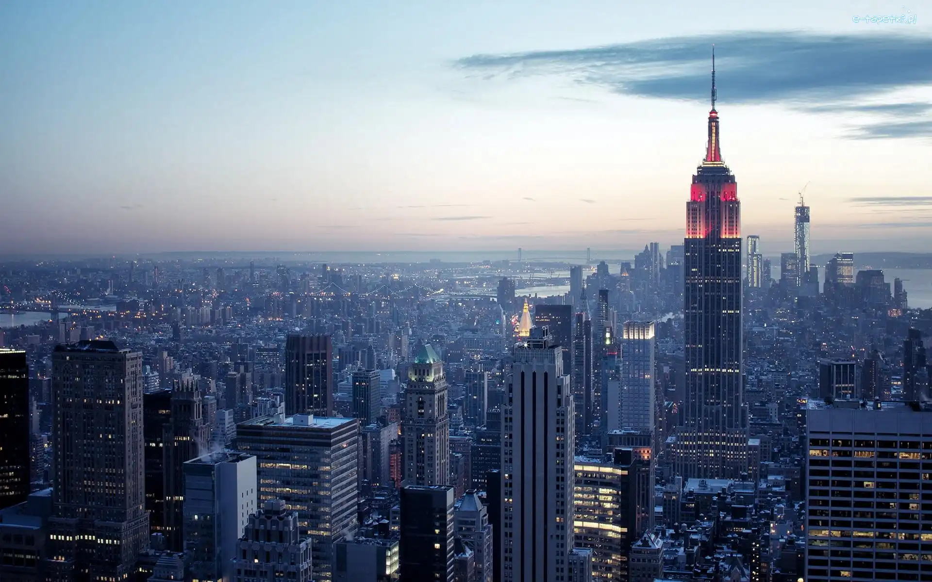 Drapacze Chmur, Nowy Jork, Stany Zjednoczone, Empire State Building