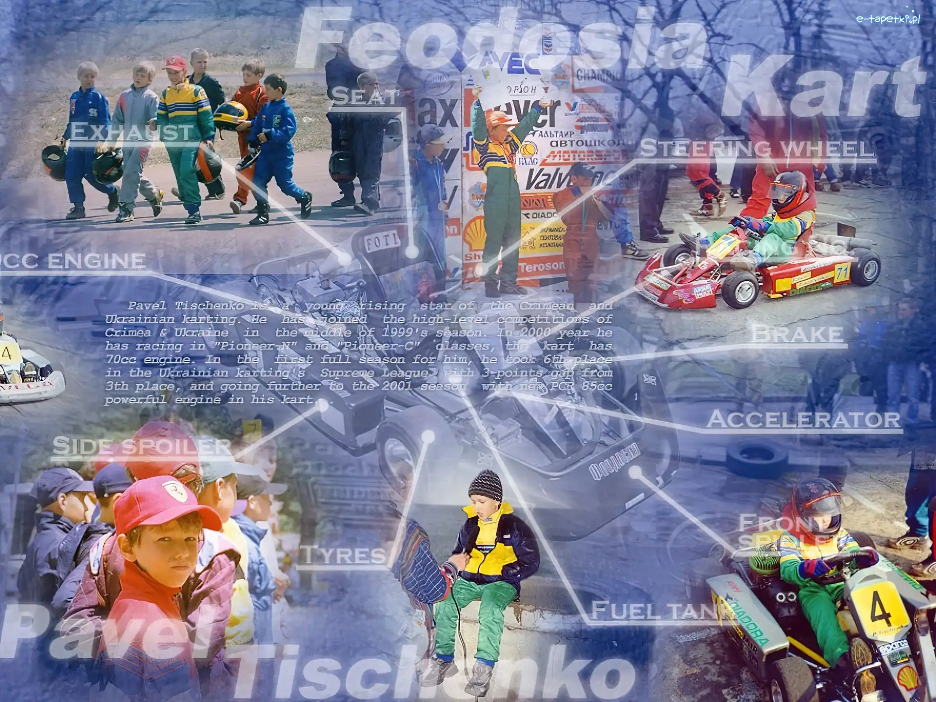 Karting, Gokarty, Dzieci