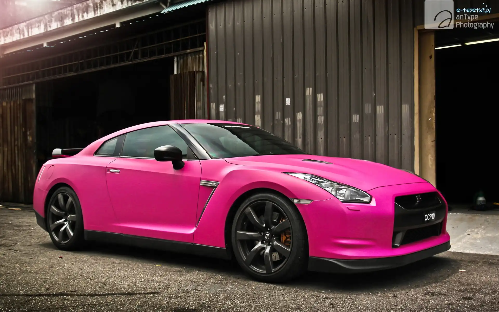Różowy, GTR, Nissan