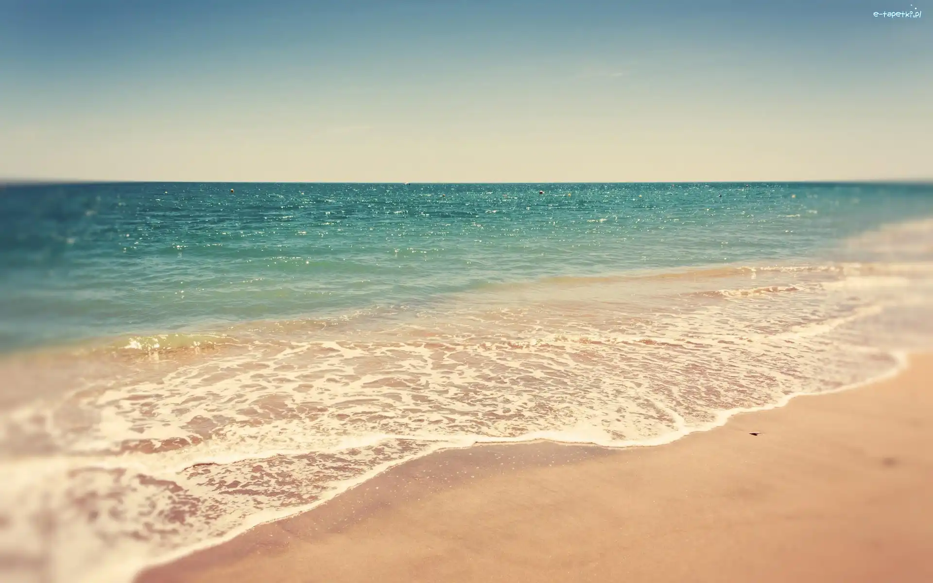 Lato, Plaża, Morza