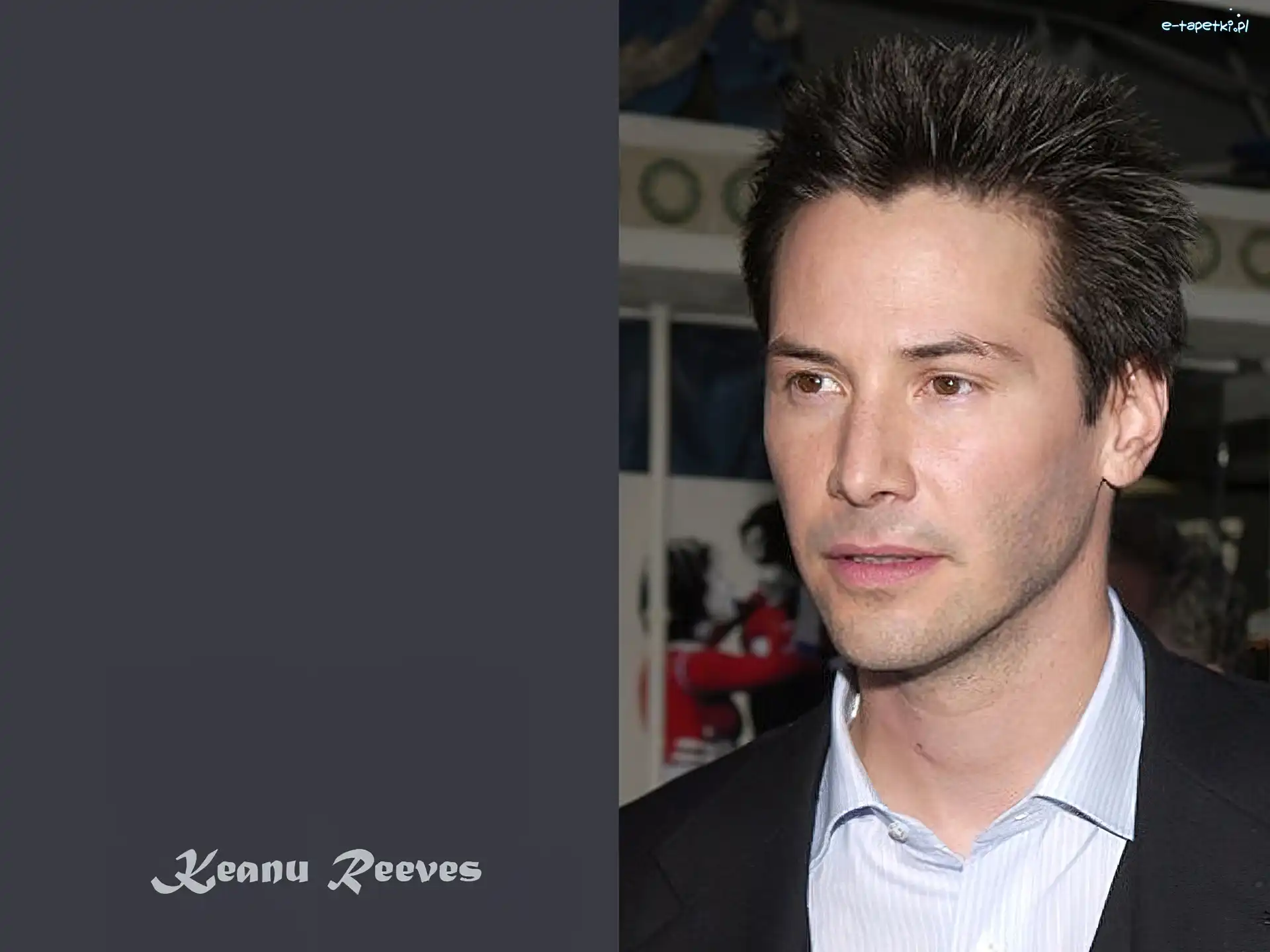 czarna marynarka, Keanu Reeves