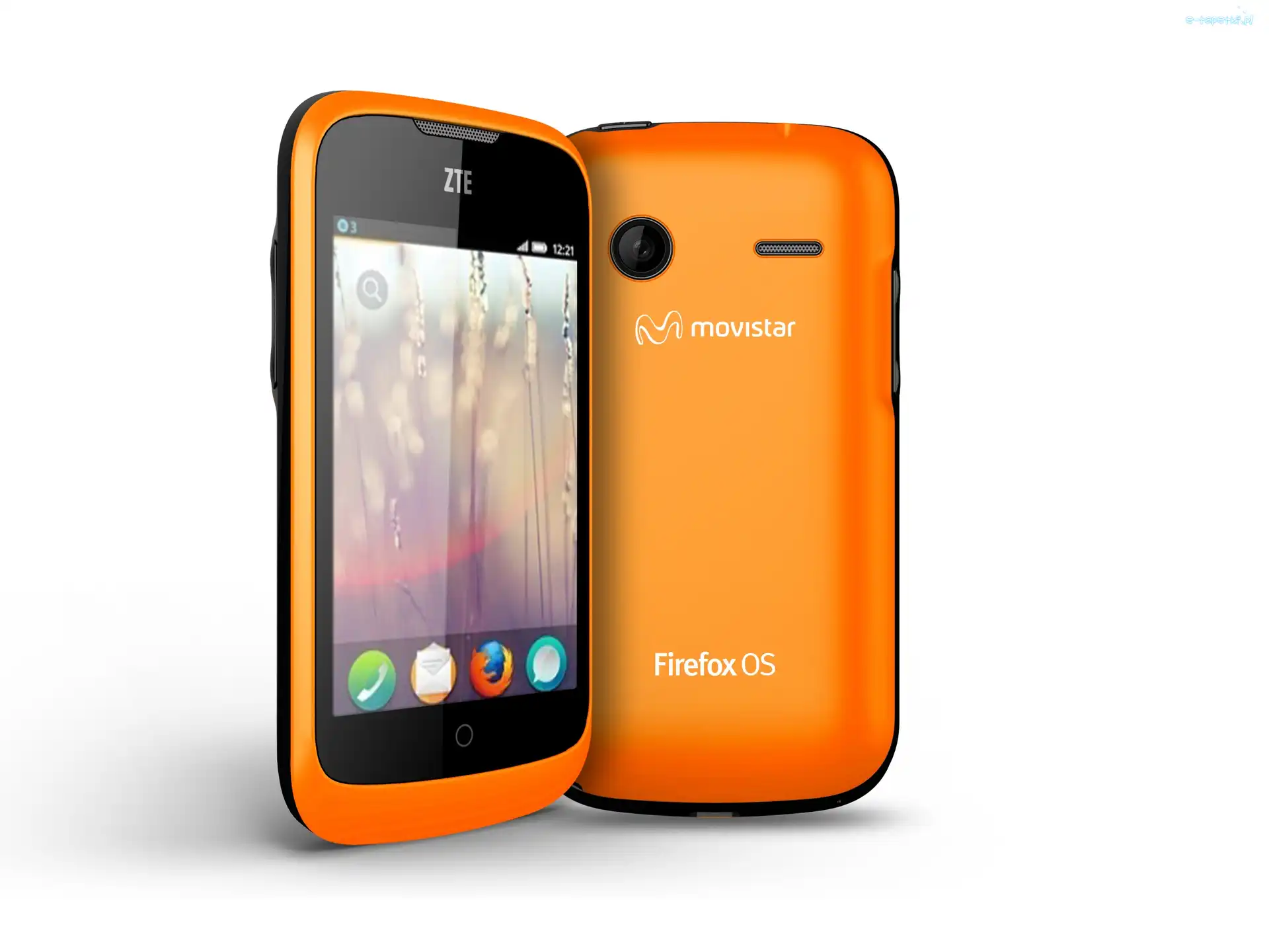 ZTE, Firefox OS, Movistar, Telefon