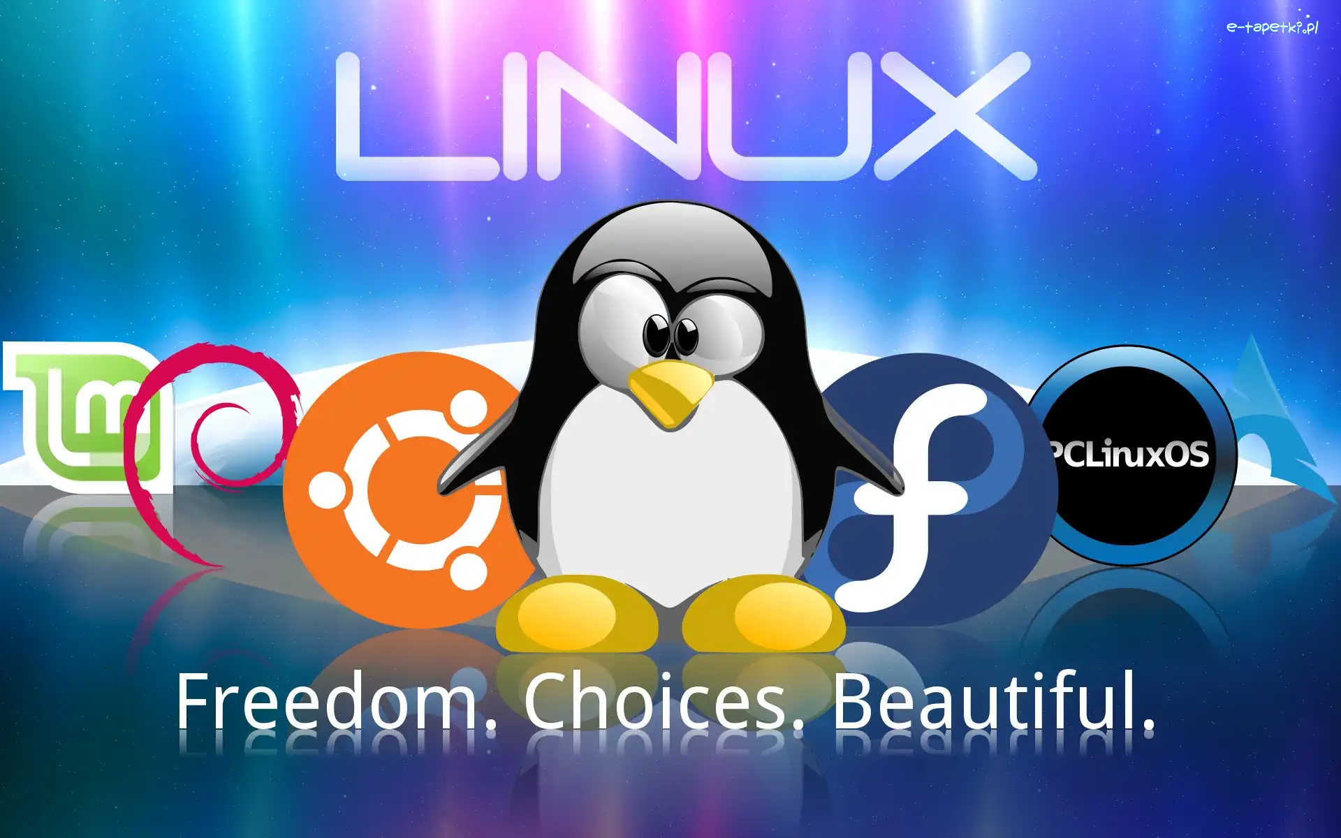 System, Grafika, Operacyjny, Linux