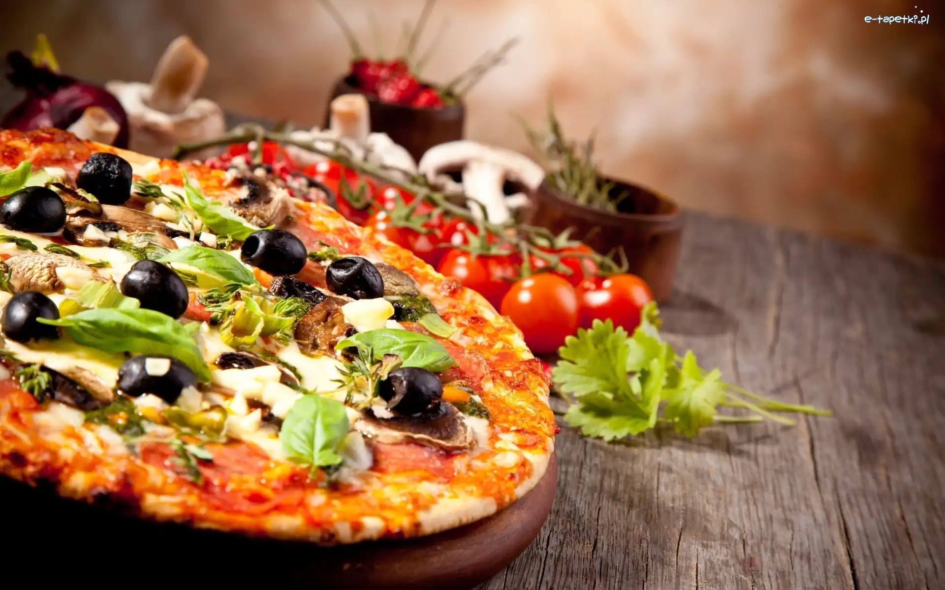 Pizza, Jedzenie