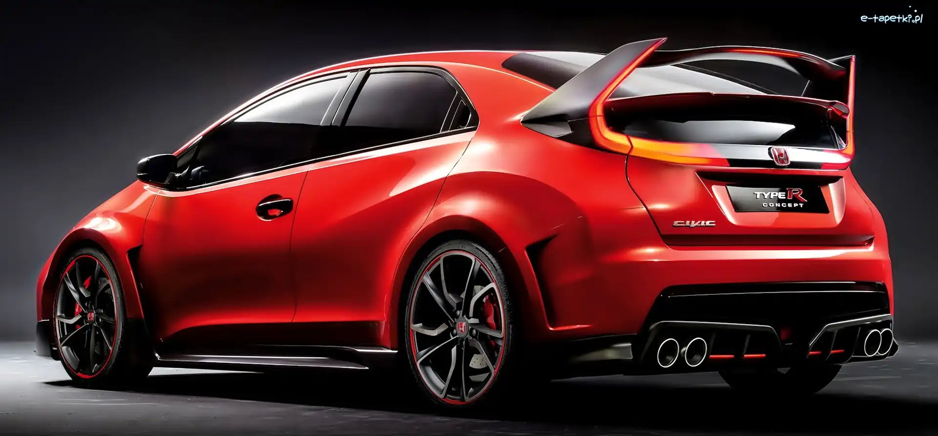 Civic, Honda, Czerwona