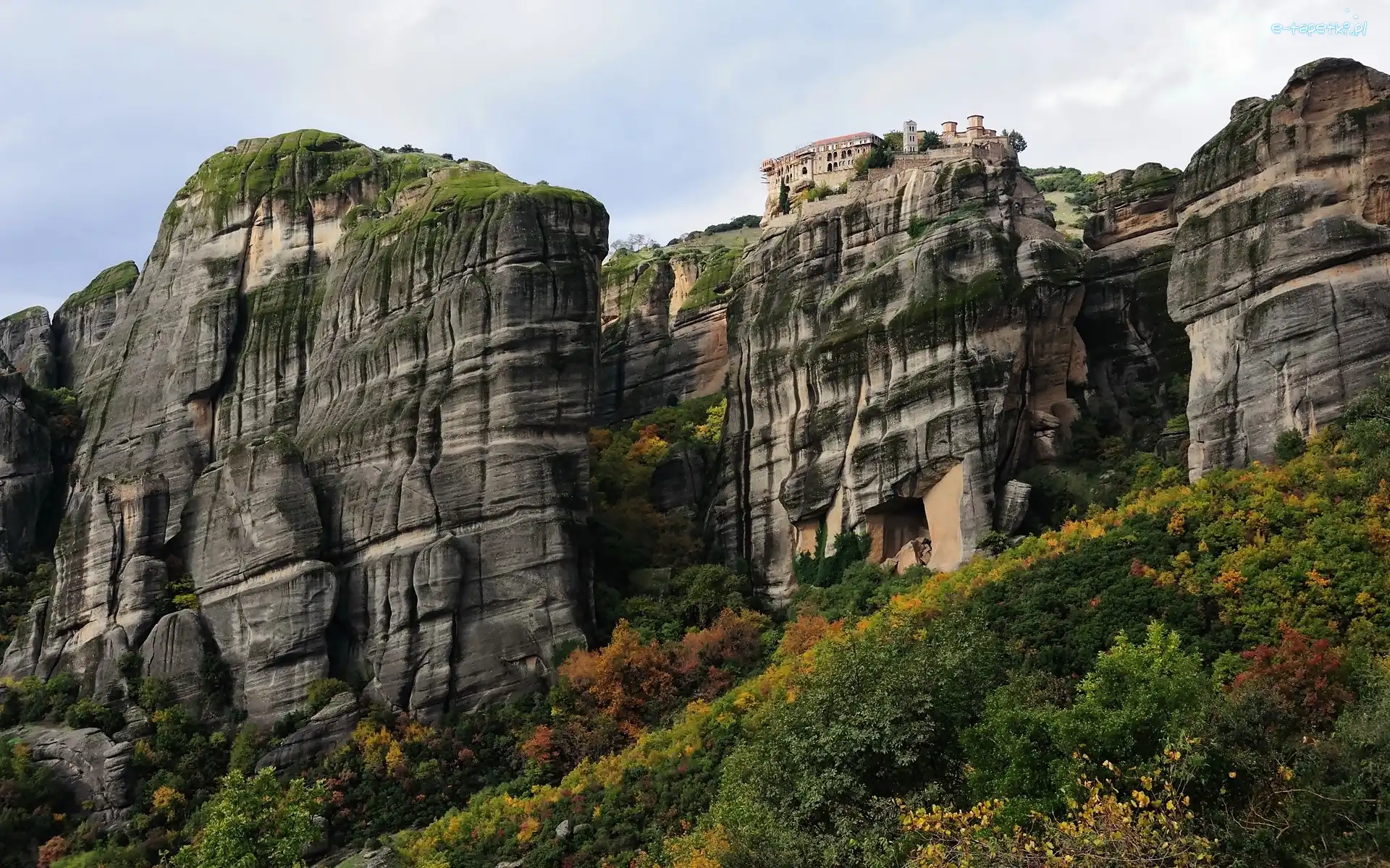 Las, Klasztor, Dom, Góry