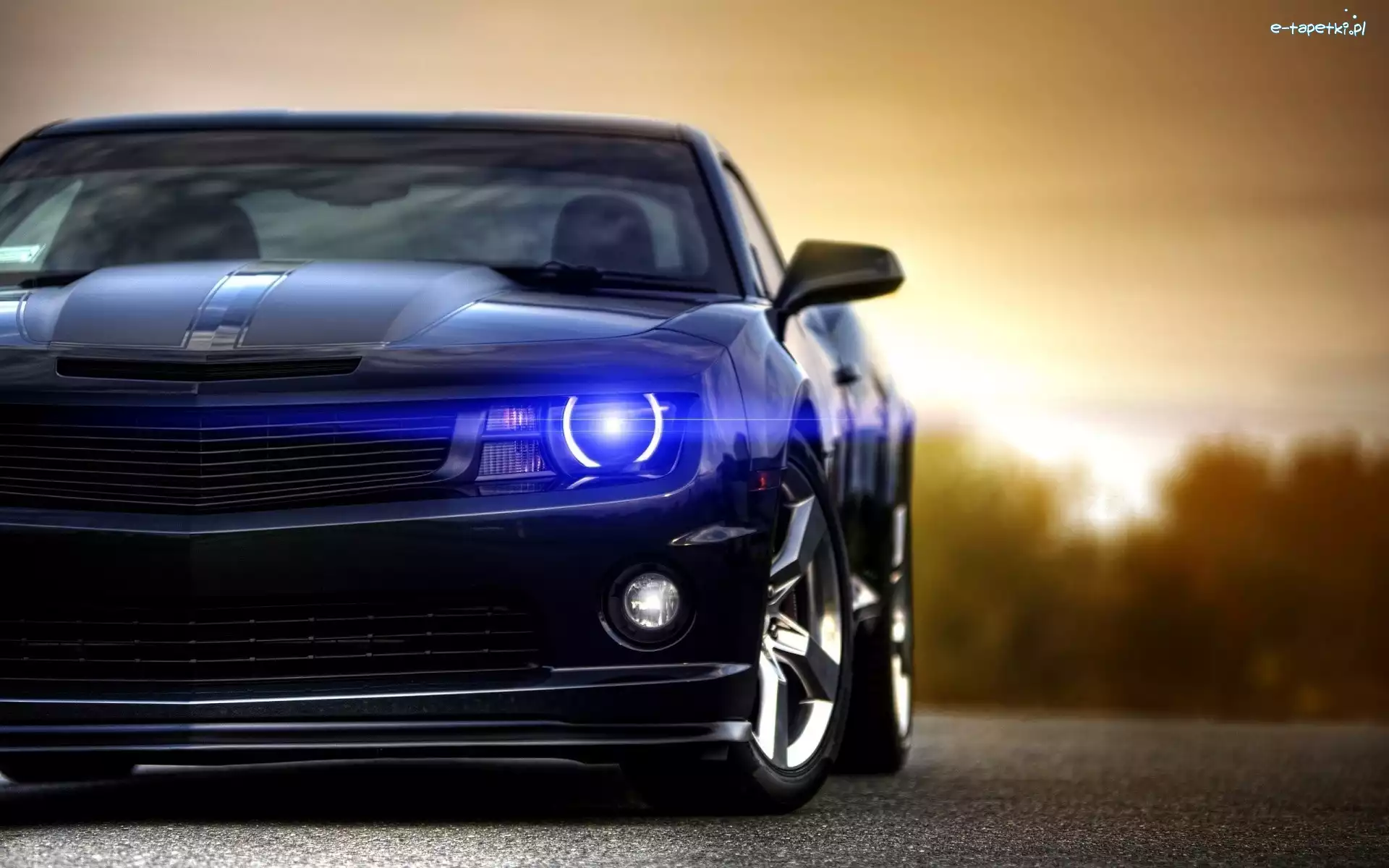 Światło, Camaro, Chevrolet, Samochód