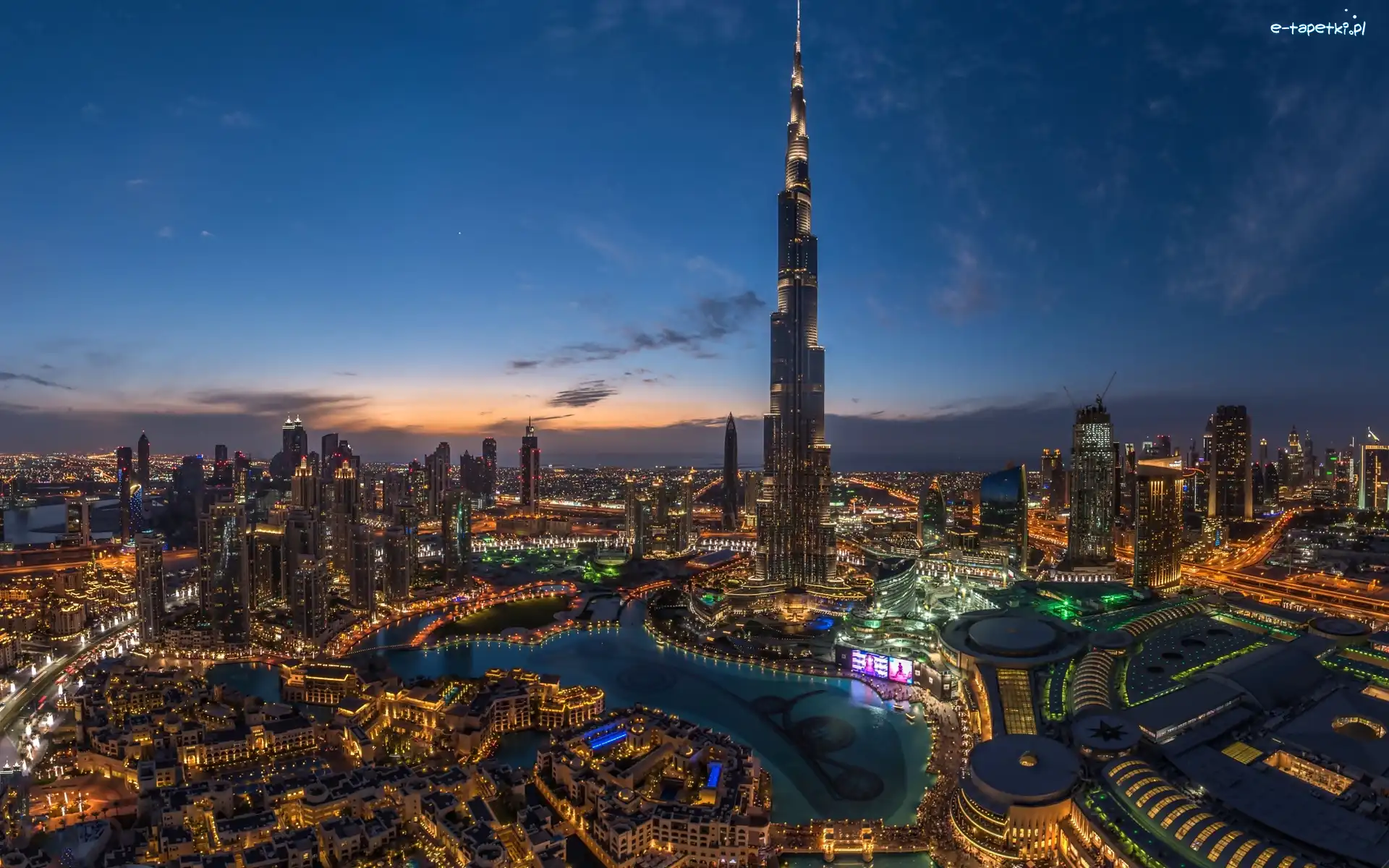 Dubaj, Miasto, Burj Khalifa, Zjednoczone Emiraty Arabskie