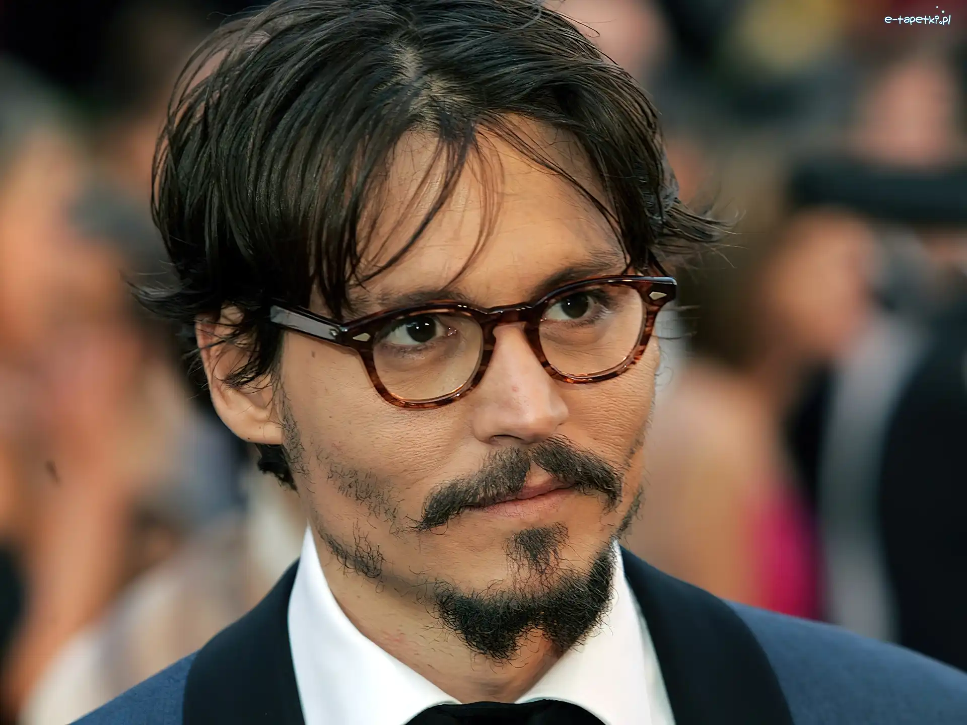 broda, okulary, Johnny Depp