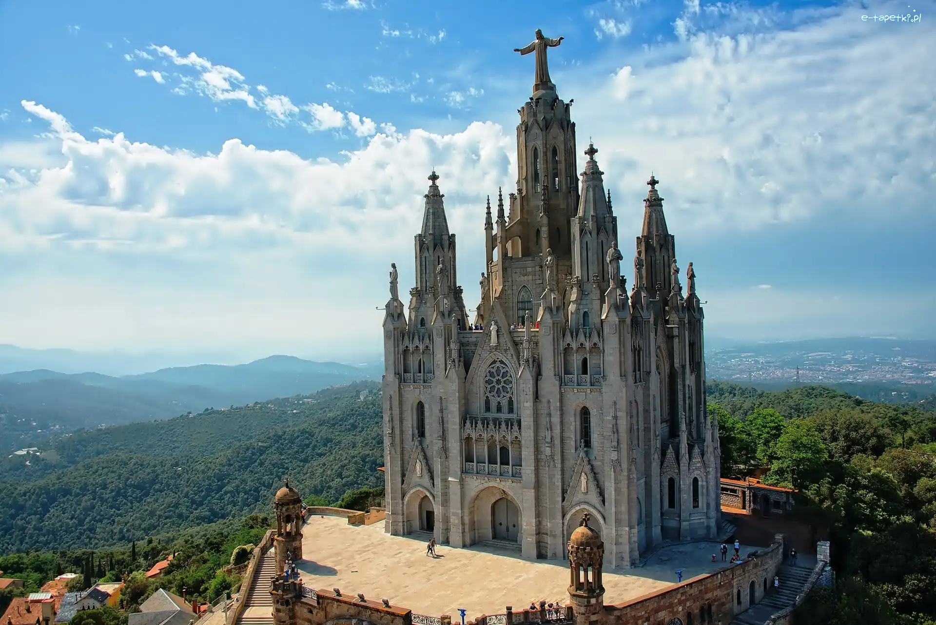 Kościół, Hiszpania, Barcelona, Sagrat Cor