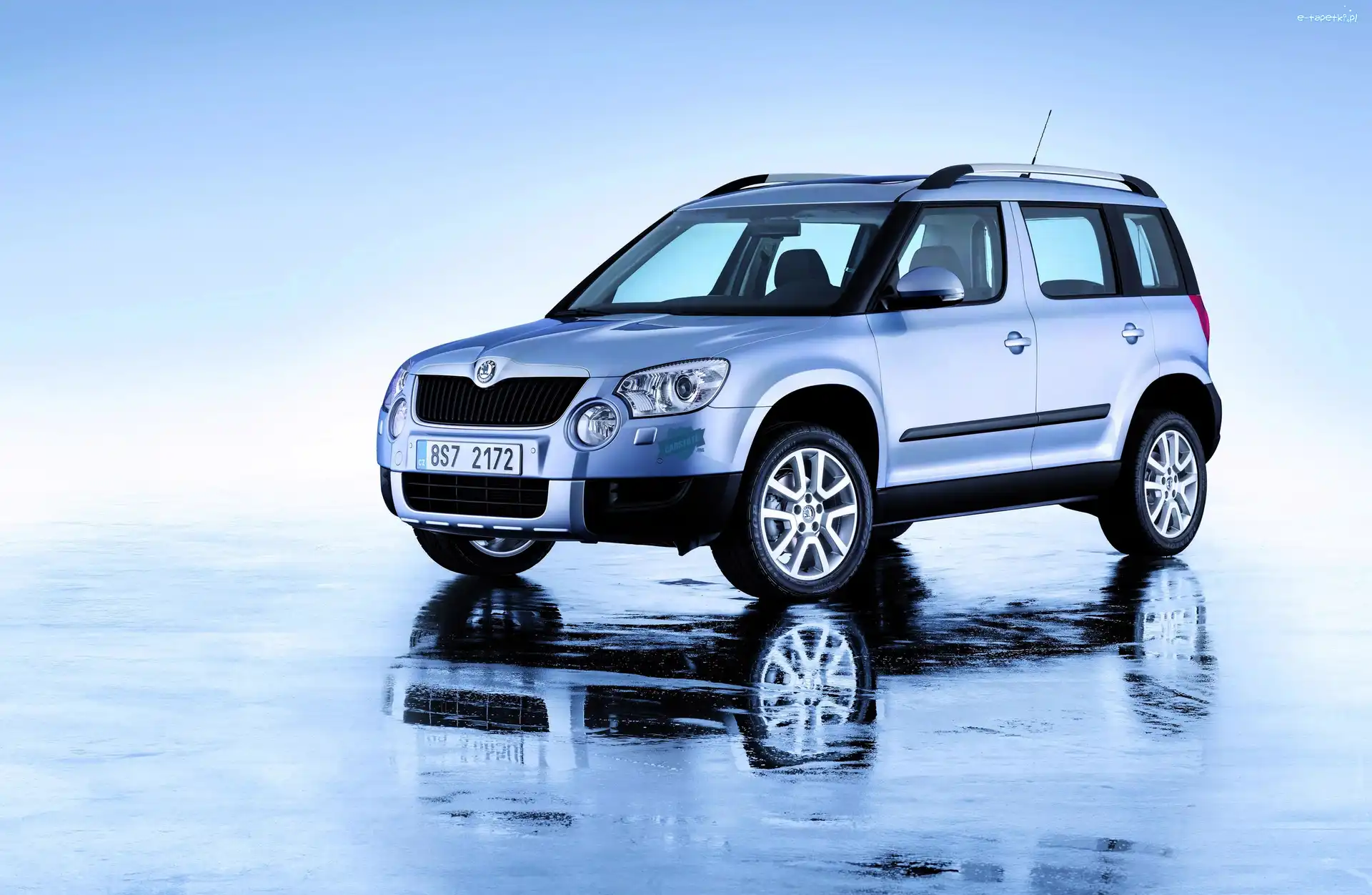 Yeti, Skoda, Srebrna