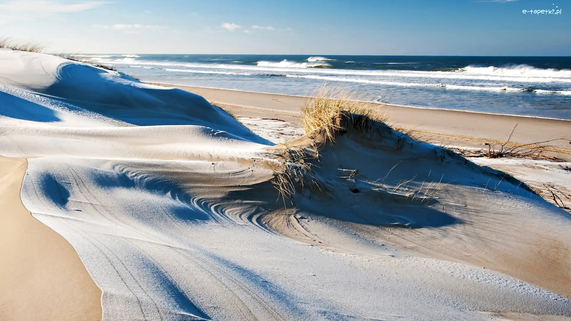Morze, Plaża, Piasek, Brzeg