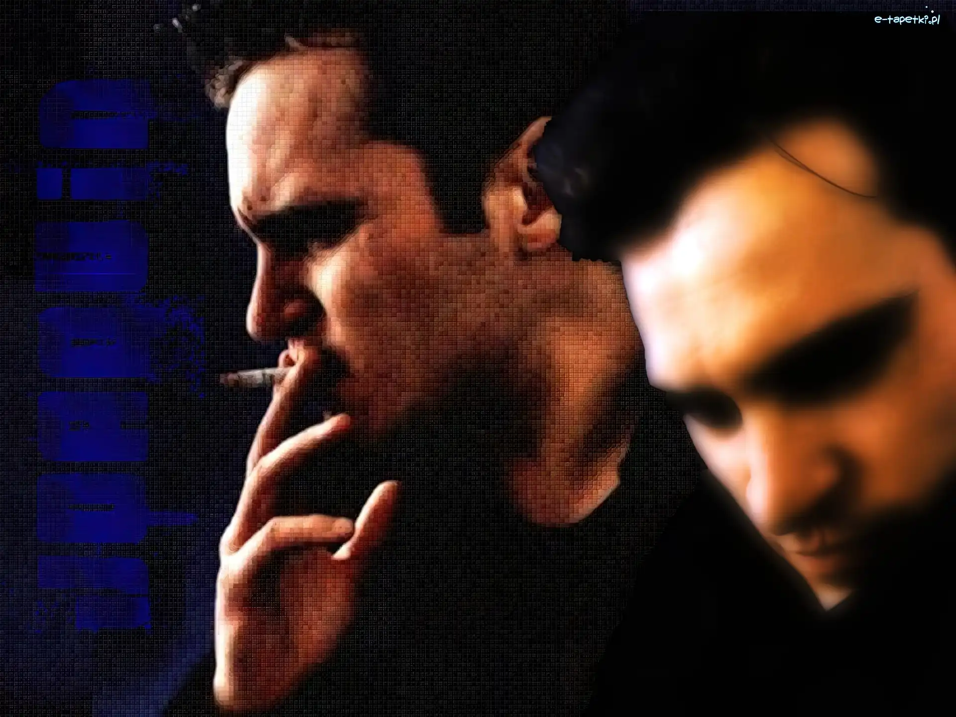 papieros, twarz, Joaquin Phoenix