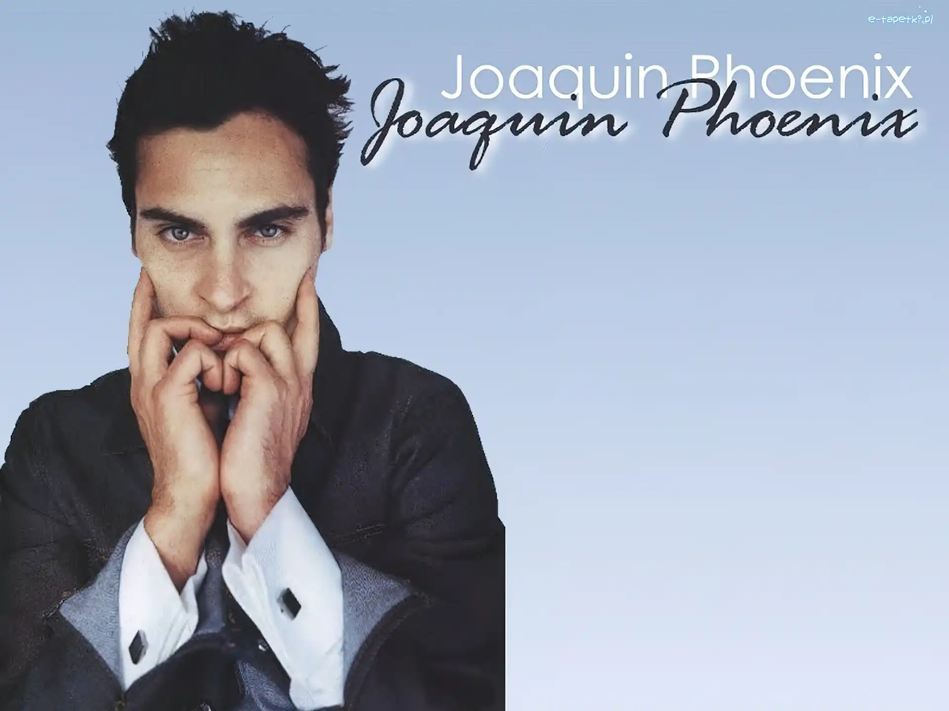 czarne włosy, Joaquin Phoenix