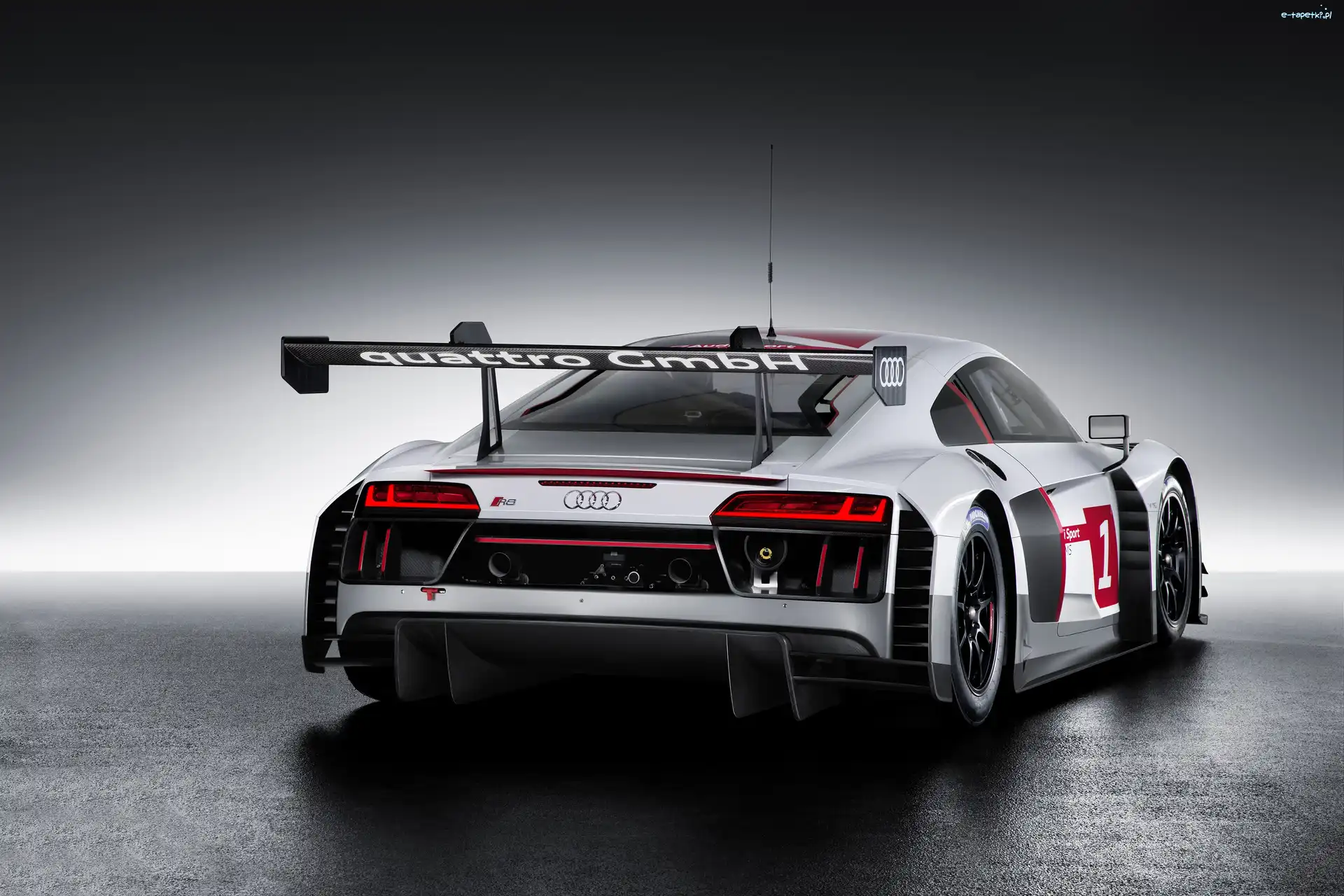 Audi, Tył, R8, Wyścigowy