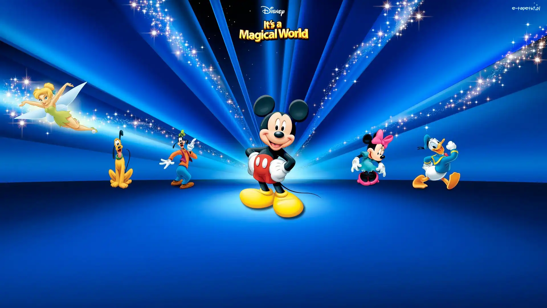 Bajkowe, Myszka Miki, Disney, Postacie