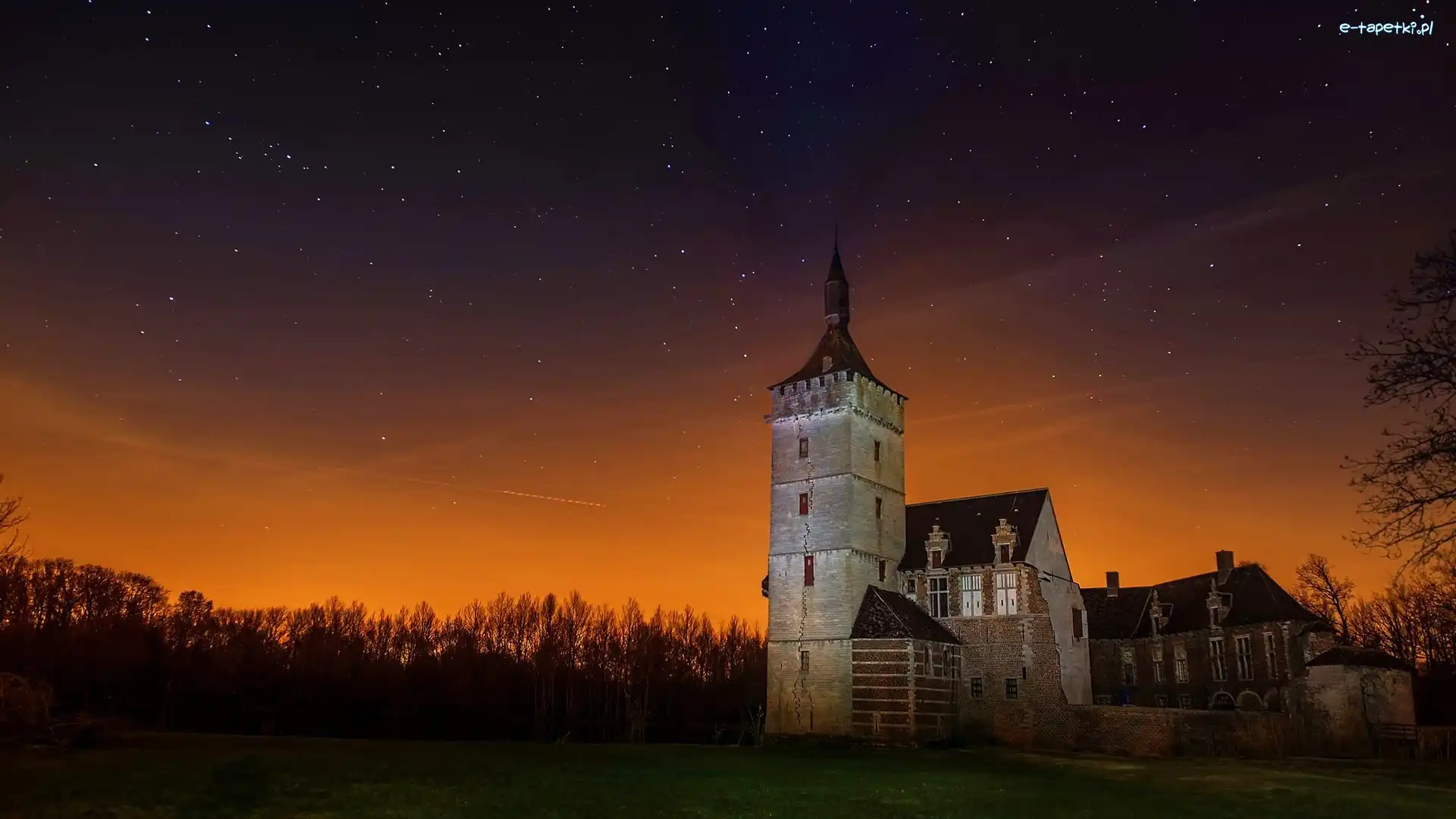 Zamek Horst, Gmina Holsbeek, Kasteel van Horst, Noc, Belgia