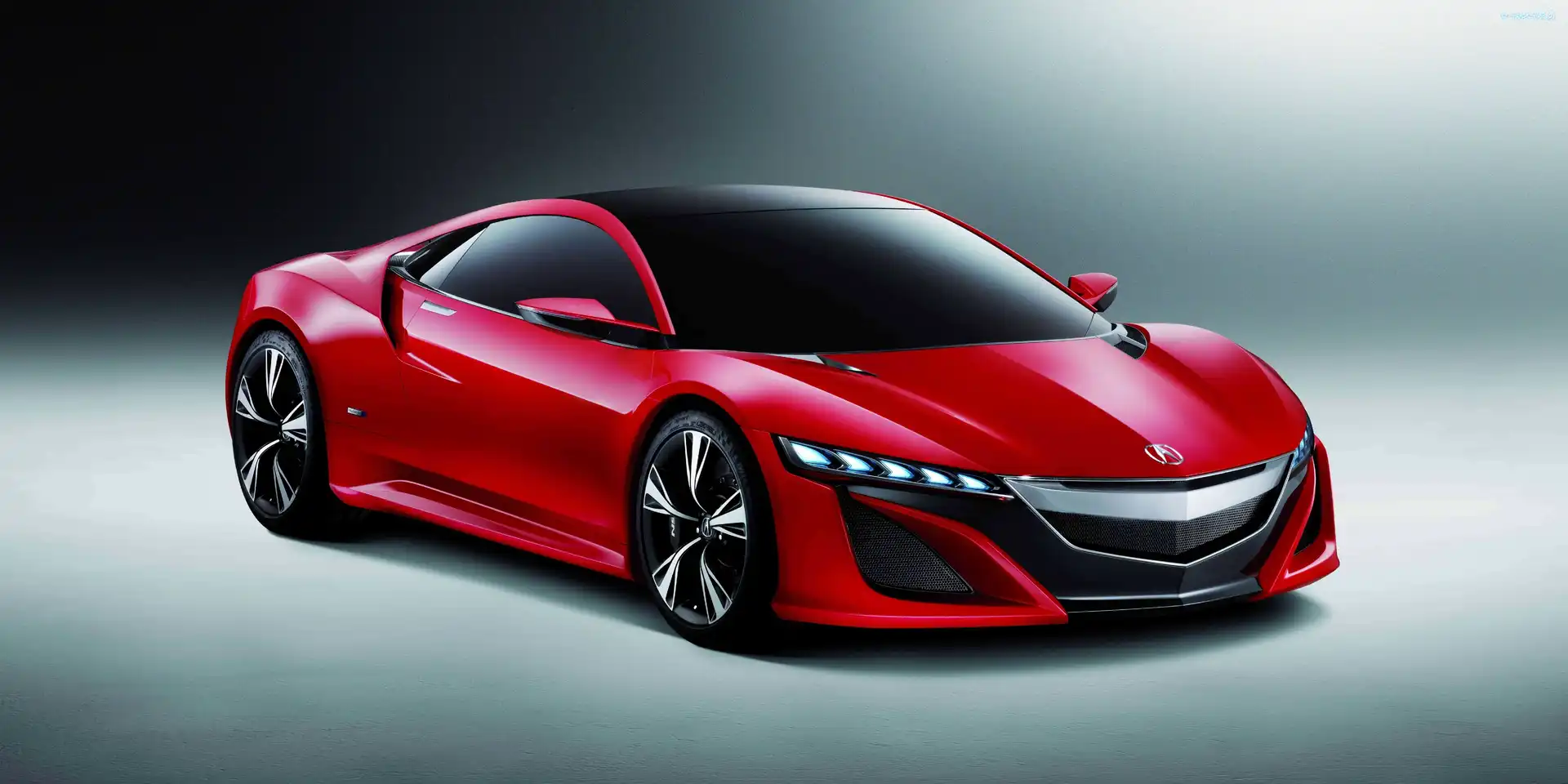NSX, Honda, Czerwona
