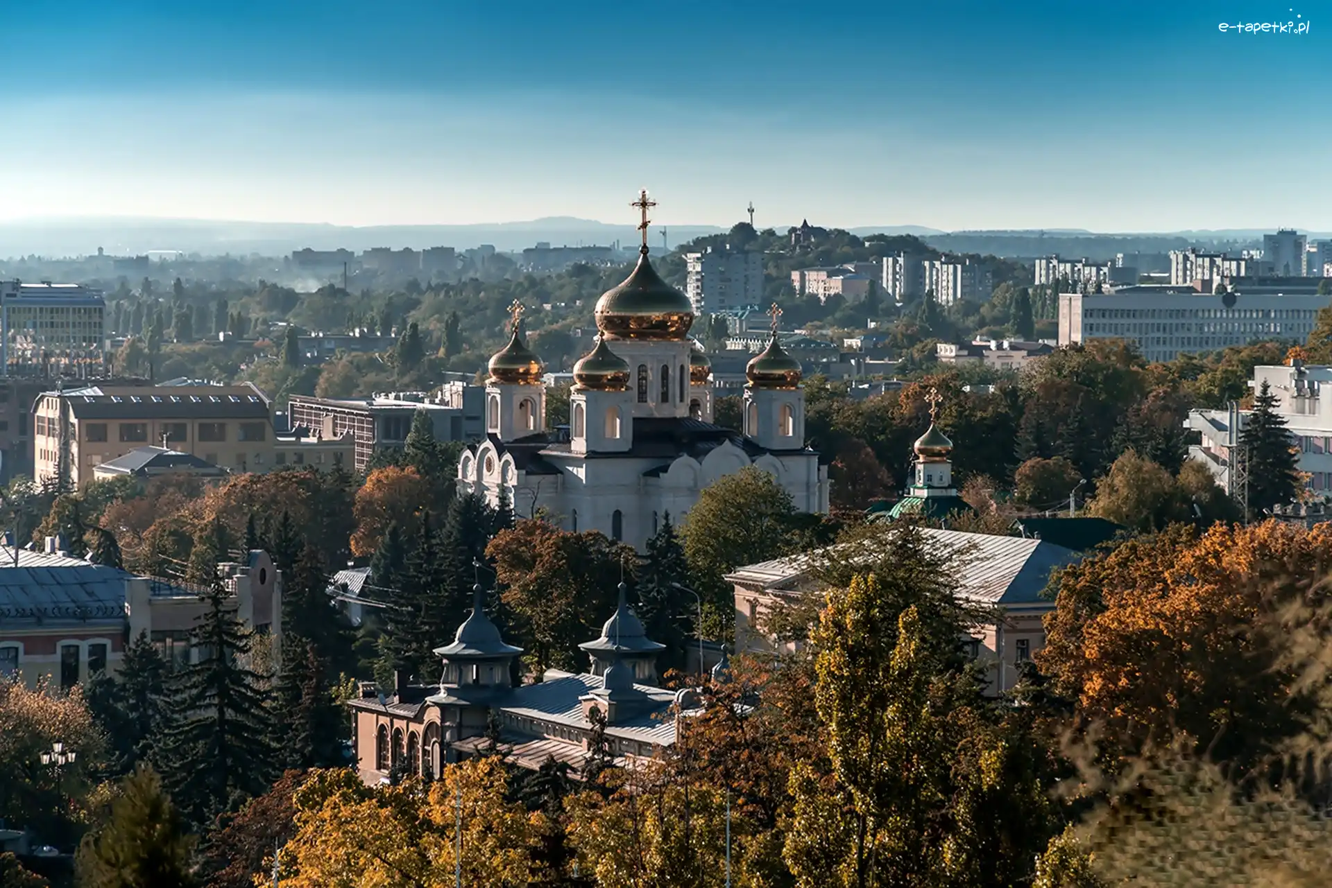 Cerkiew, Panorama Miasta
