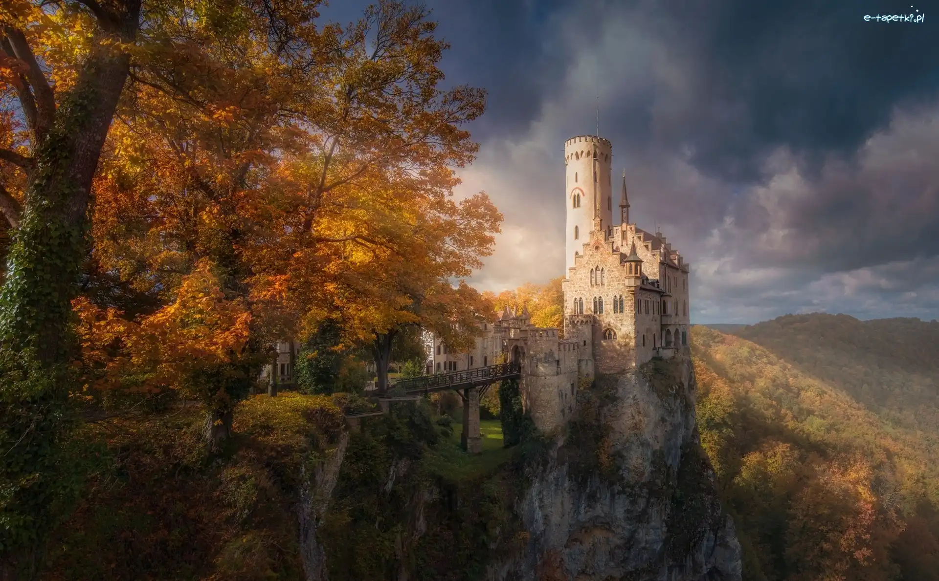 Miasteczko Lichtenstein, Niemcy, Badenia-Wirtembergia, Zamek Lichtenstein
