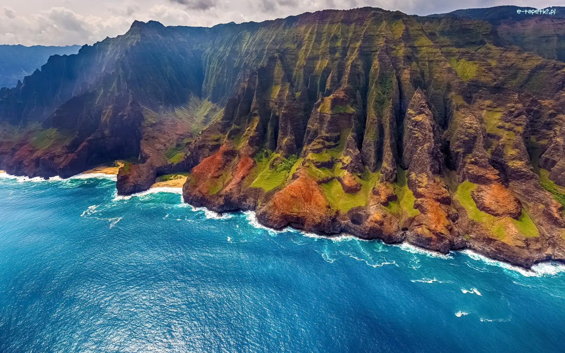 Wyspa Kauai, Góry, Morze, Hawaje