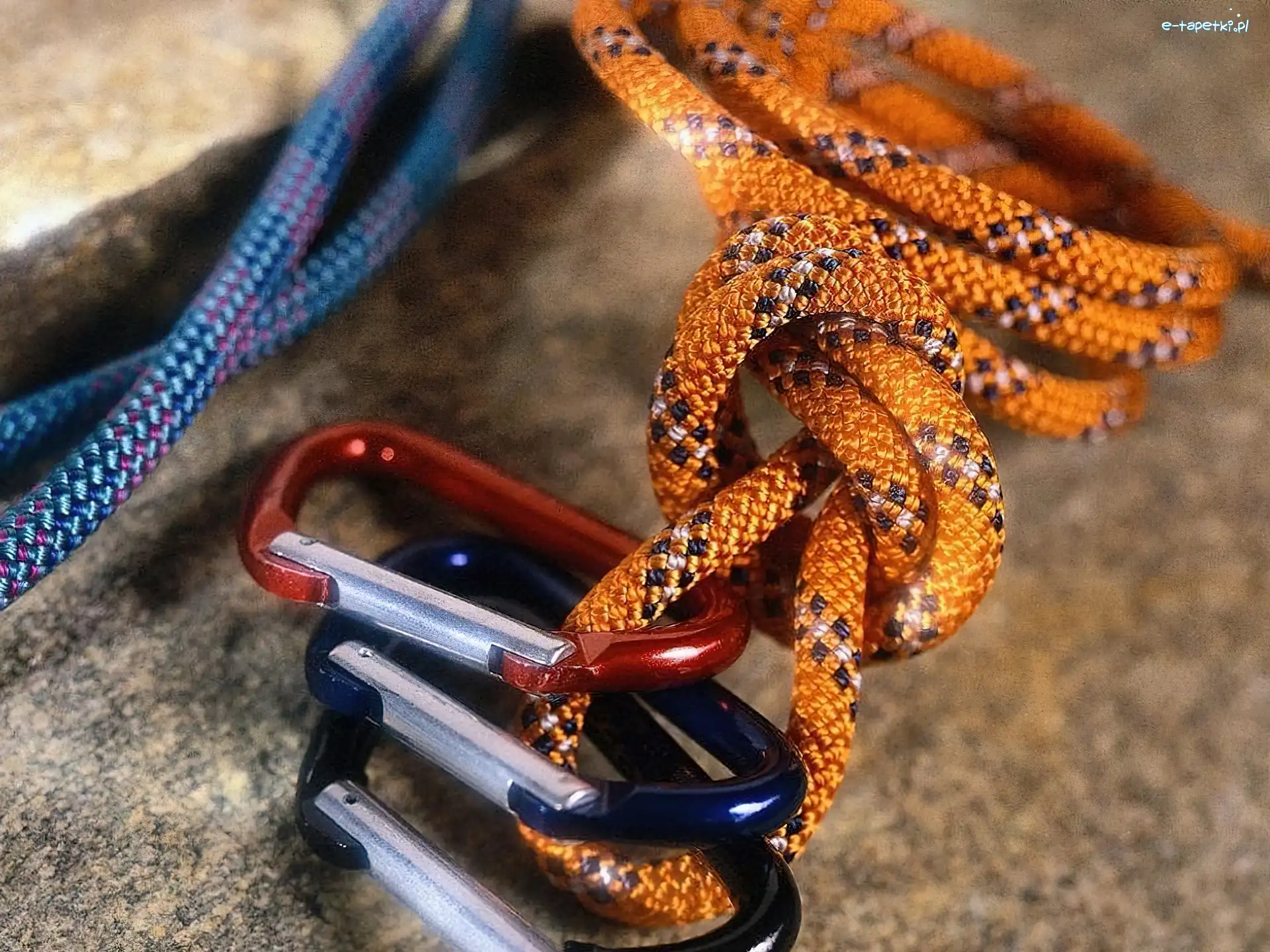 zaczepy, lina, Alpinizm