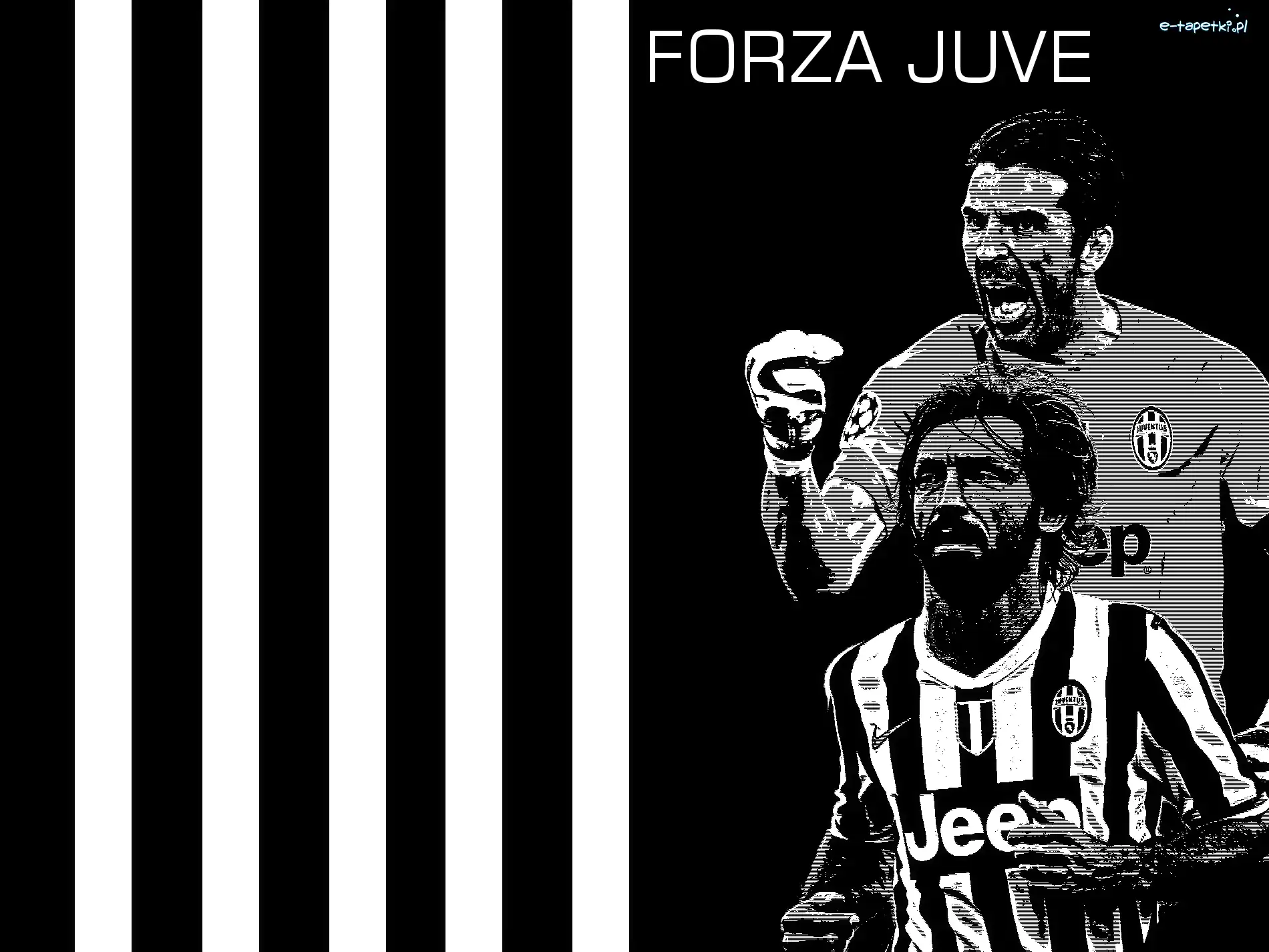 Juventus, Forza Juve, Piłka nożna, Pirlo, Buffon