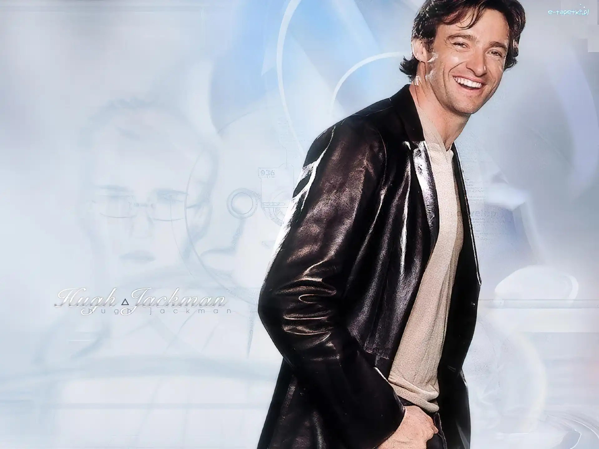skórzana kurtka, Hugh Jackman