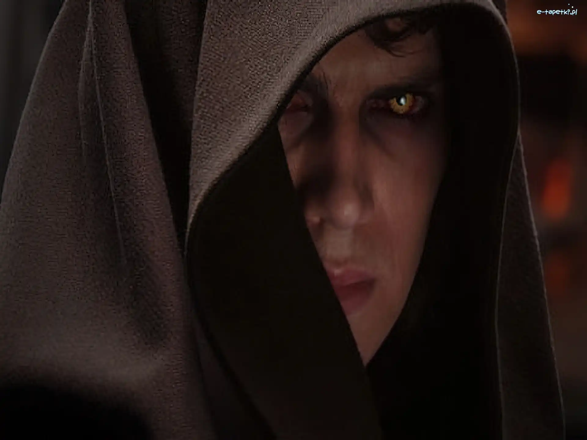 czarny kaptur, Hayden Christensen