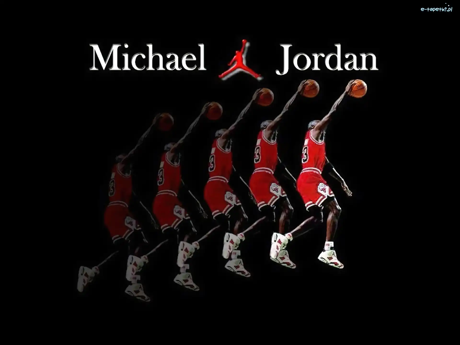 koszykarz, piłka, Michael Jordan , Koszykówka