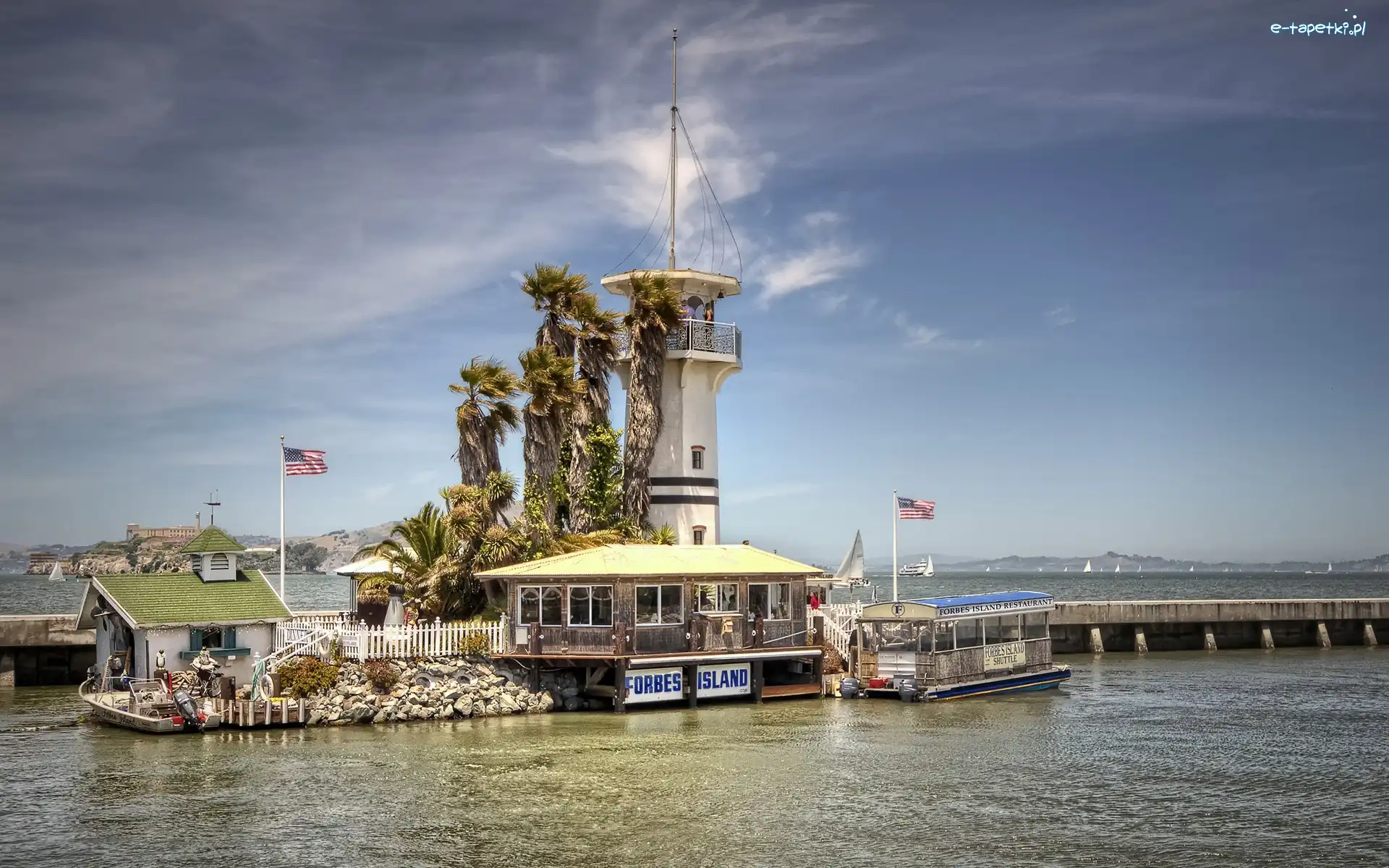 Molo, San Francisco, Morze, Restauracja, Island, Forbes