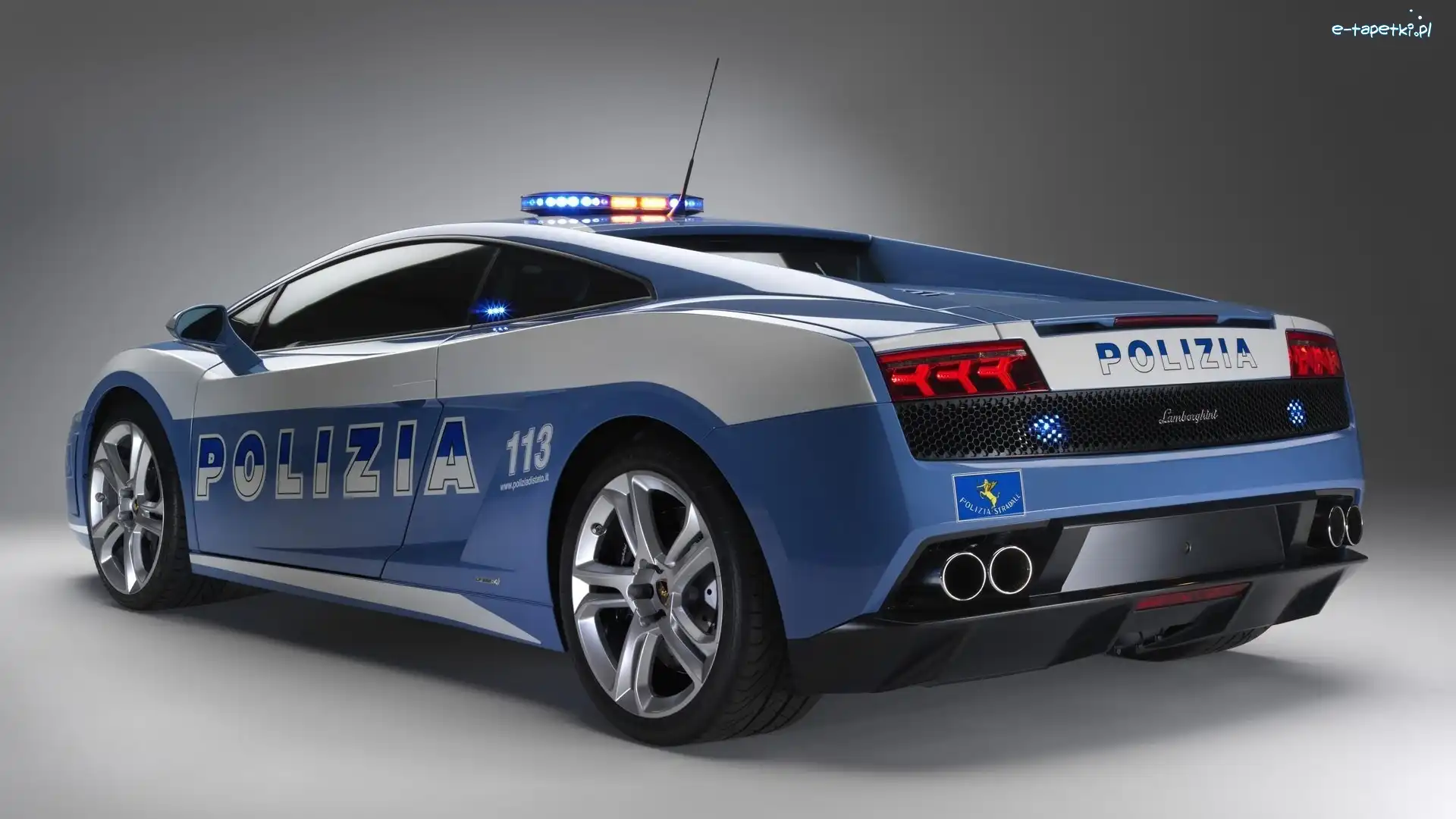 Lamborghini Gallardo, Policja, Radiowóz