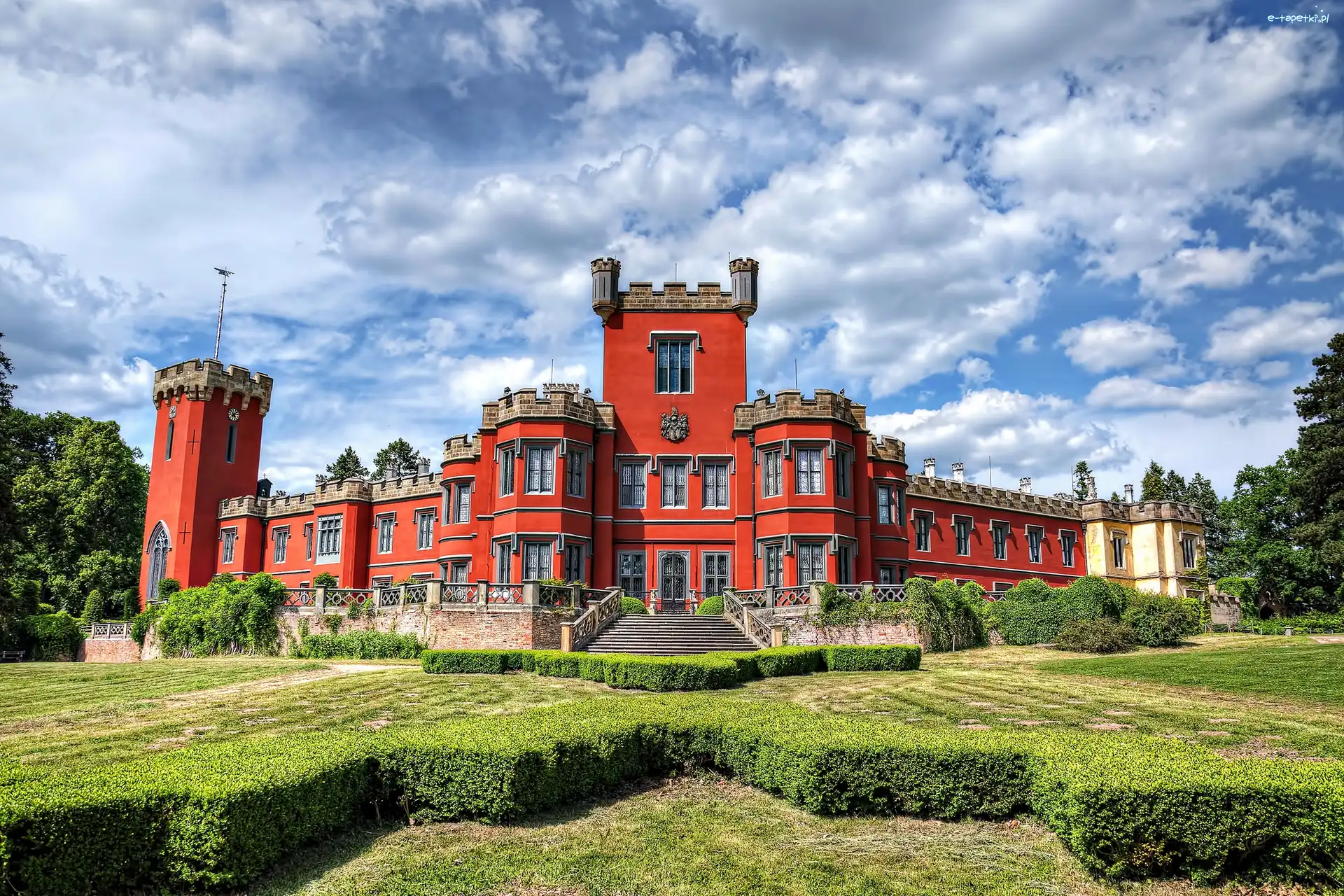 Czechy, Miasto Nechanice, Pałac Hradek u Nechanic