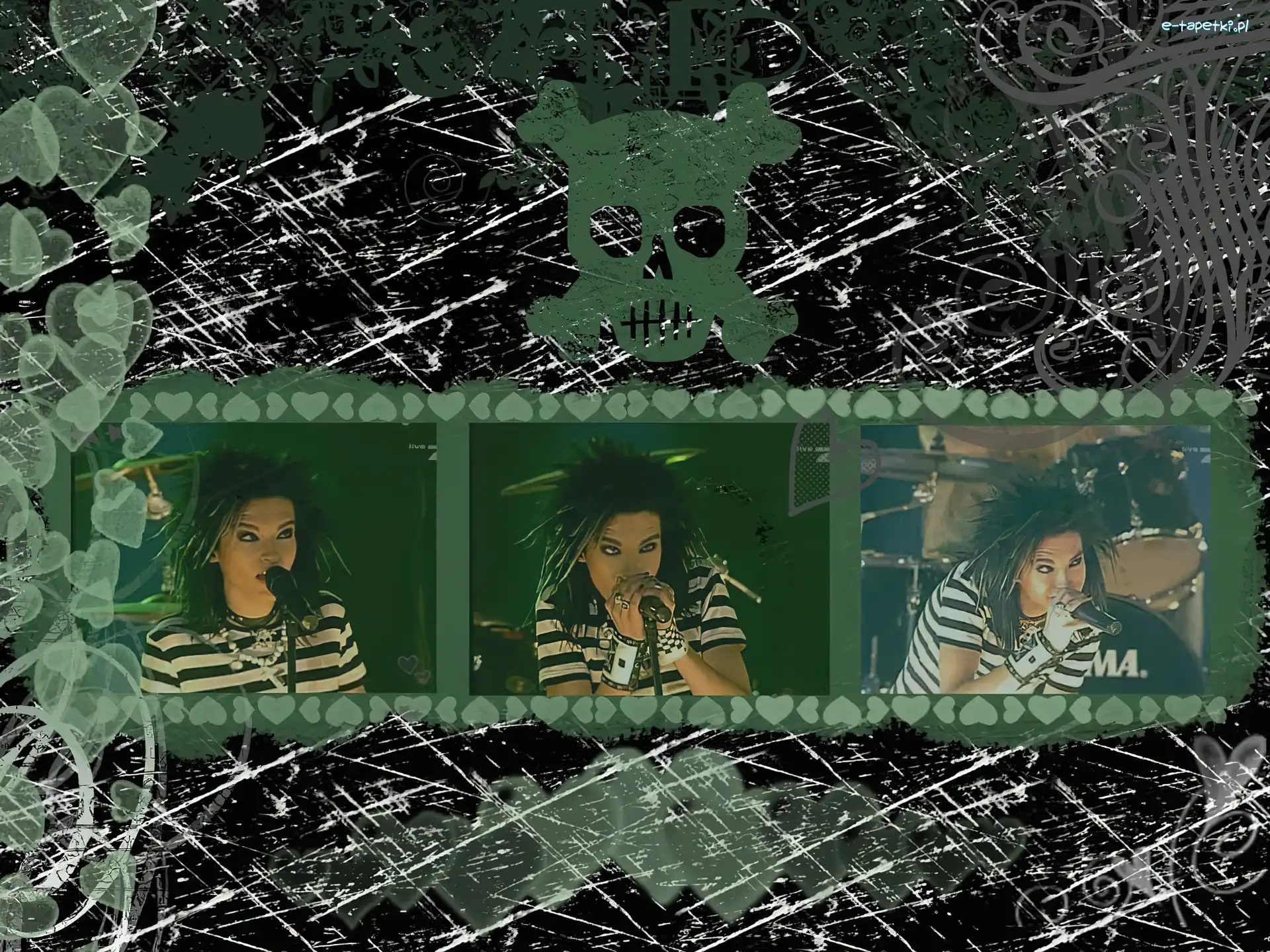 Bill, czaszka , Tokio Hotel