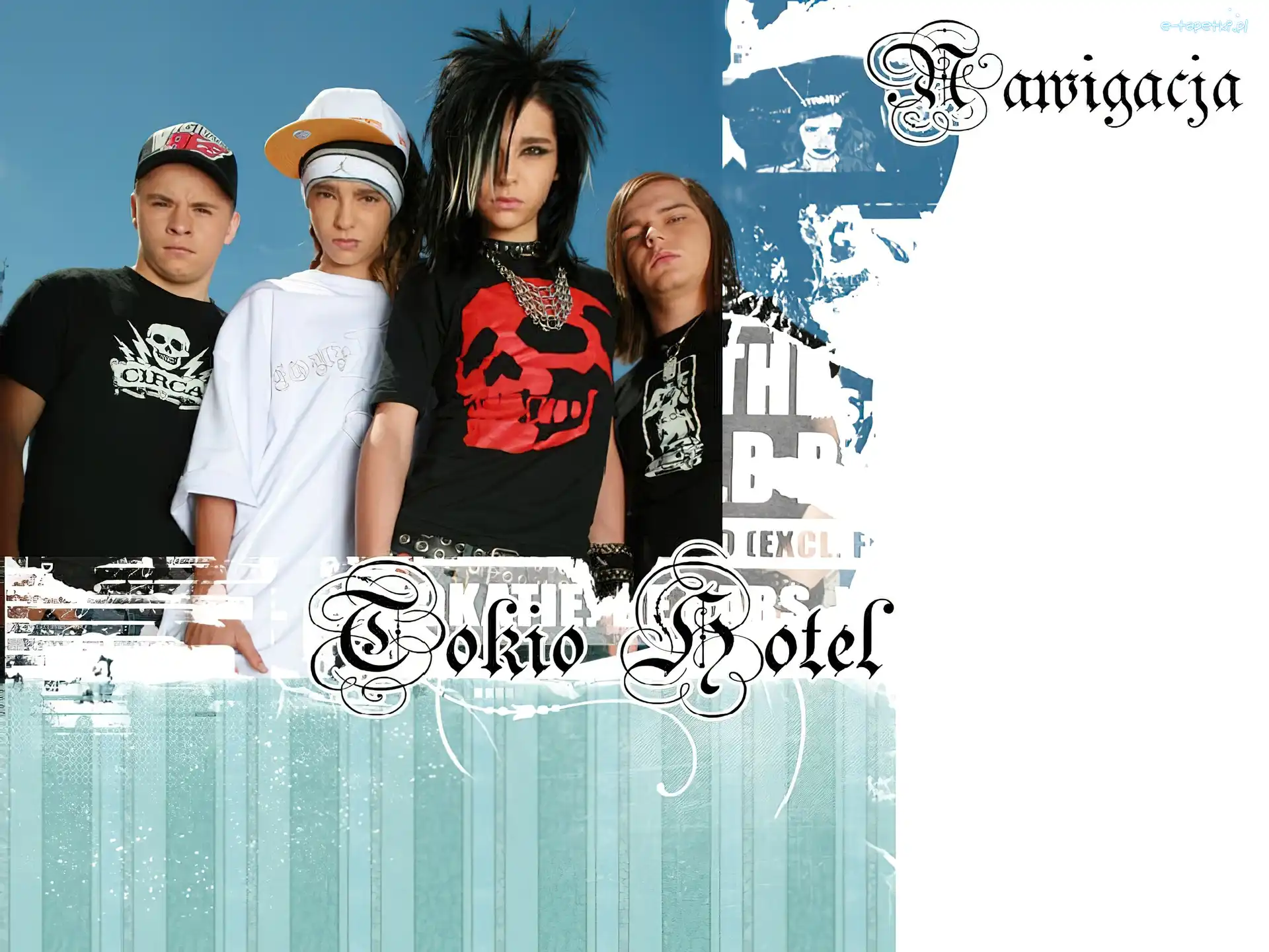 zespół, Nawigacja , Tokio Hotel