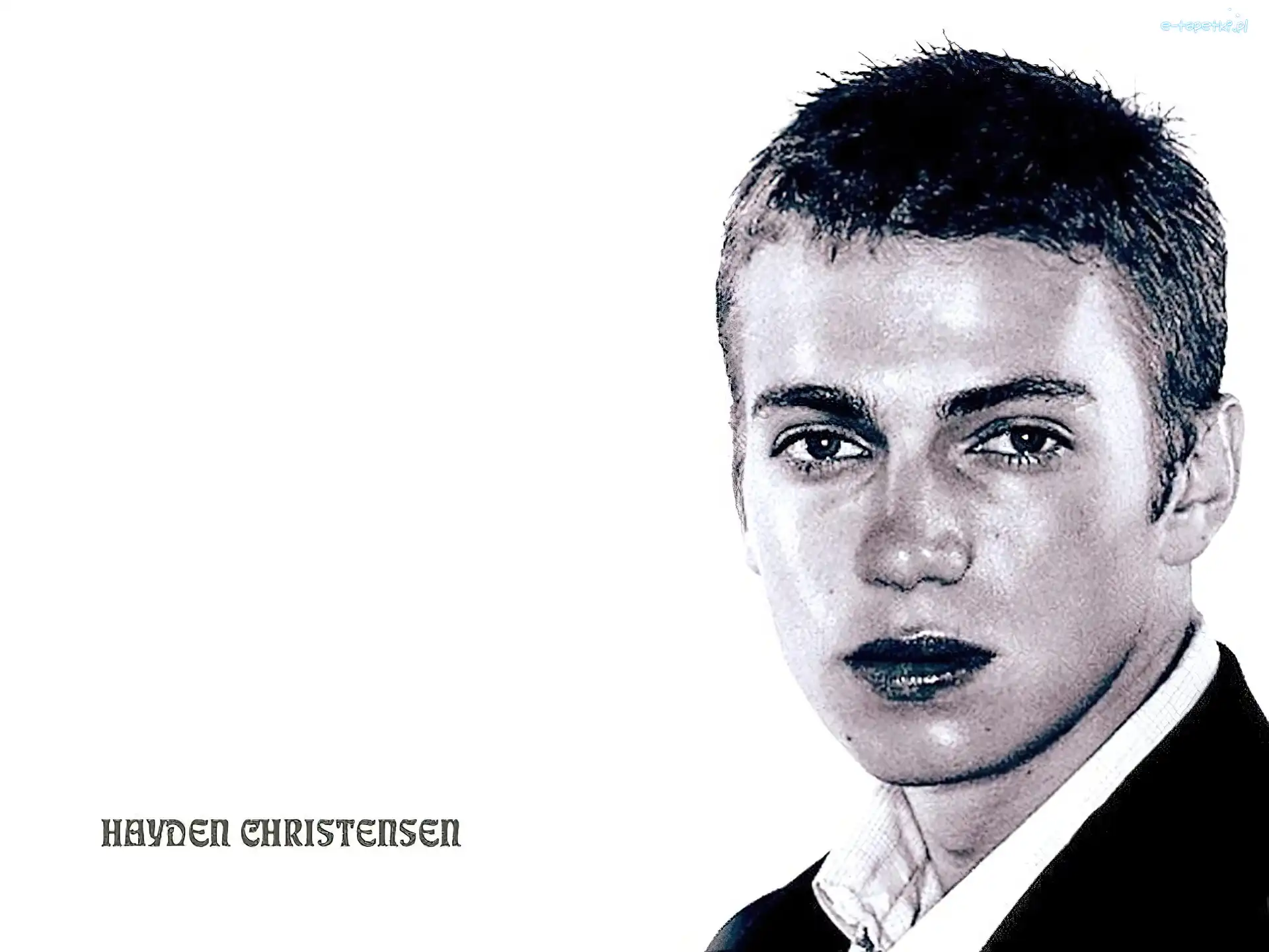 krótkie włosy, Hayden Christensen