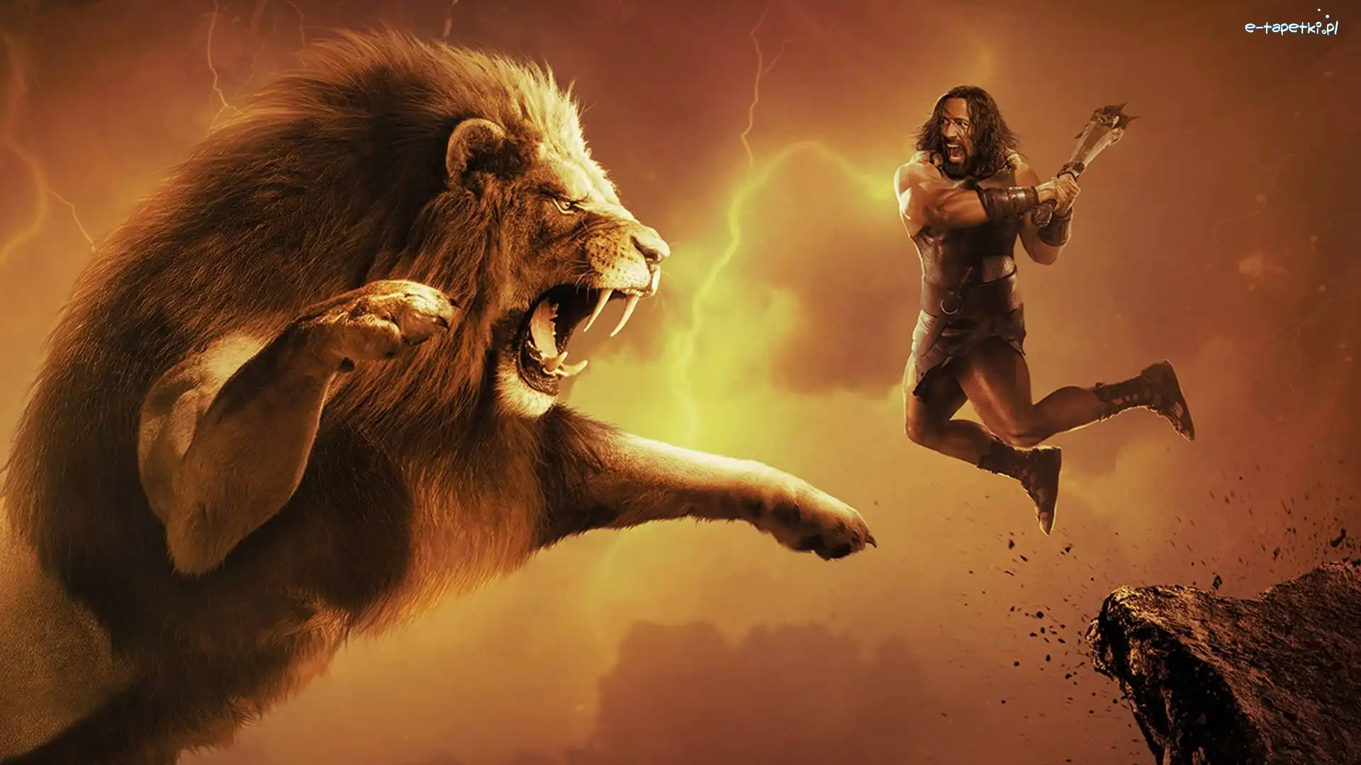 Herkules, Lew, Dwayne Johnson, Film