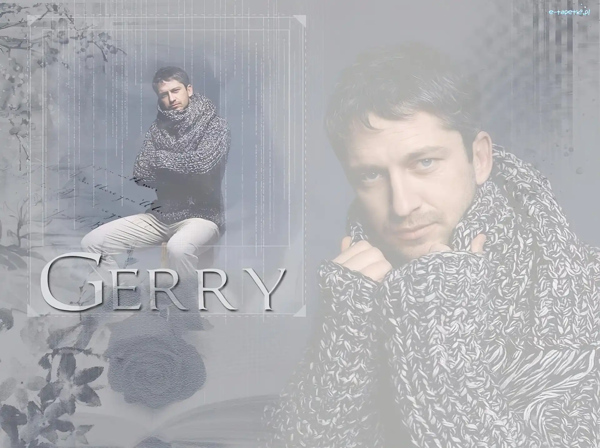 sweter, Gerard Butler