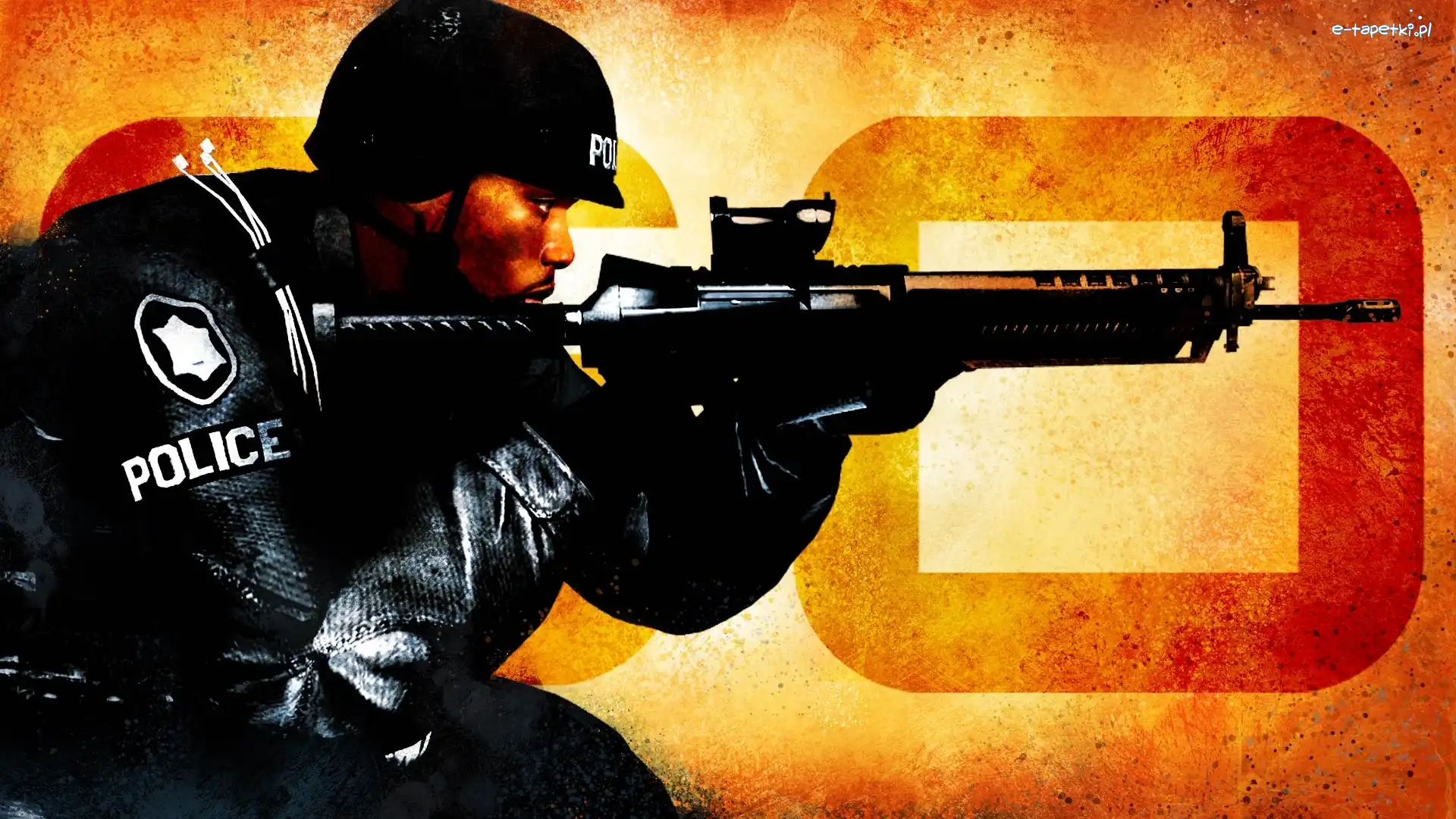 Pomarańczowe, Antyterrorysta, Counter Strike GO