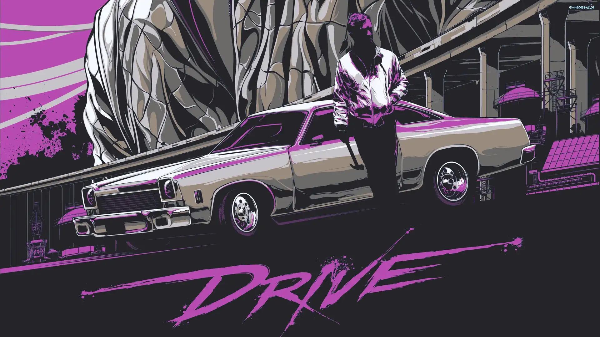 Drive, Samochód, Ryan Gosling, Film