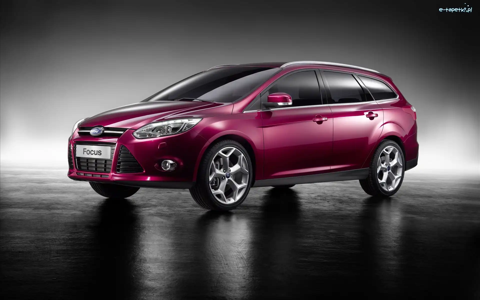 Ford, Estate, Focus, Bordowy