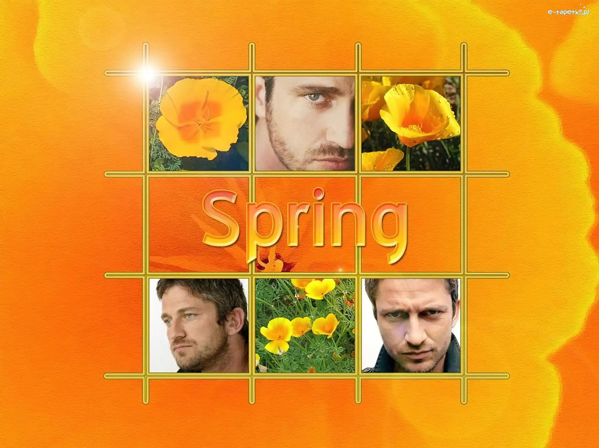 twarze, spring, Gerard Butler