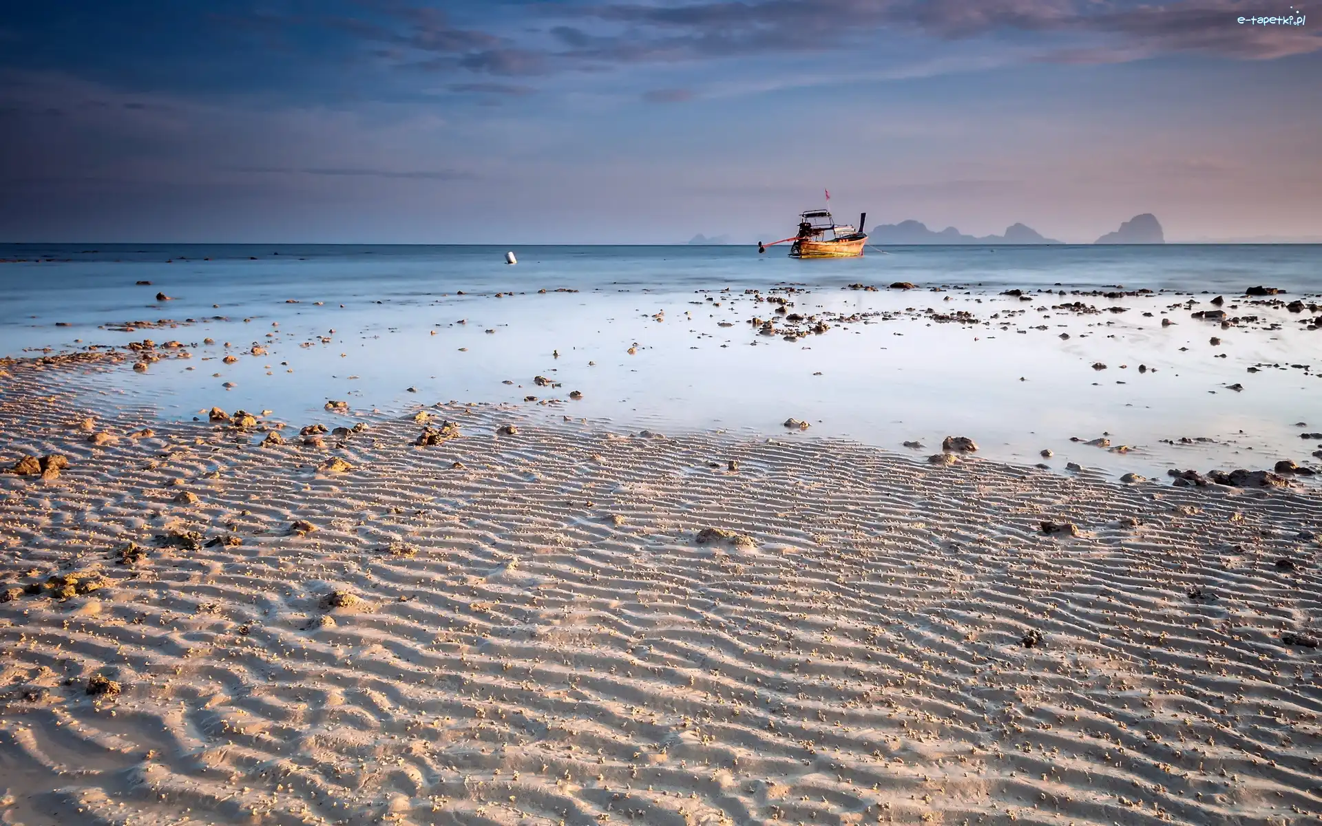 Kuter, Morze, Plaża