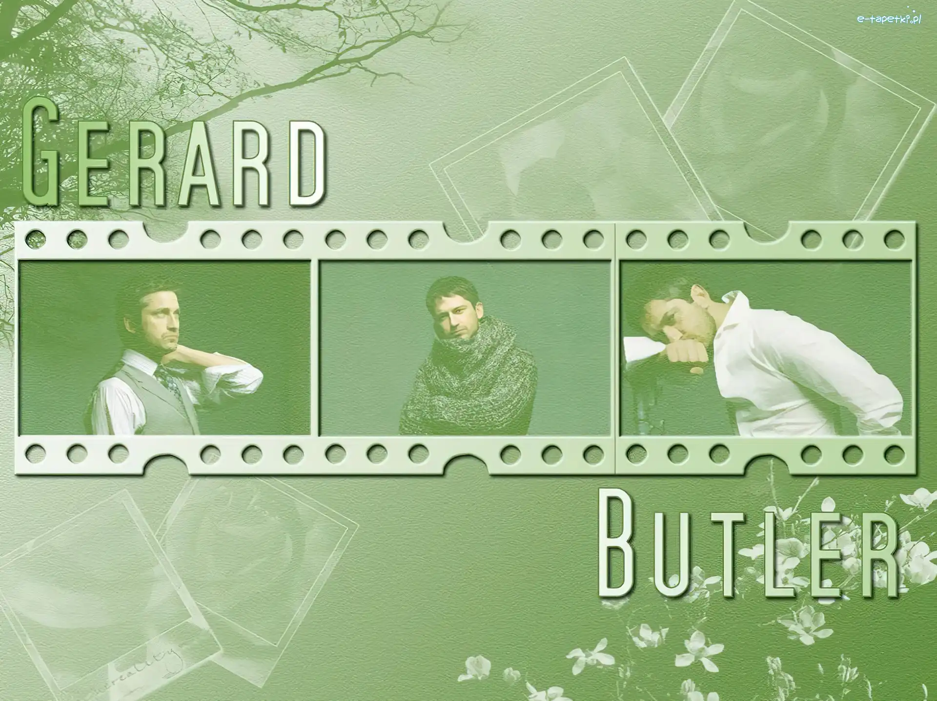 fotki, klisza, Gerard Butler