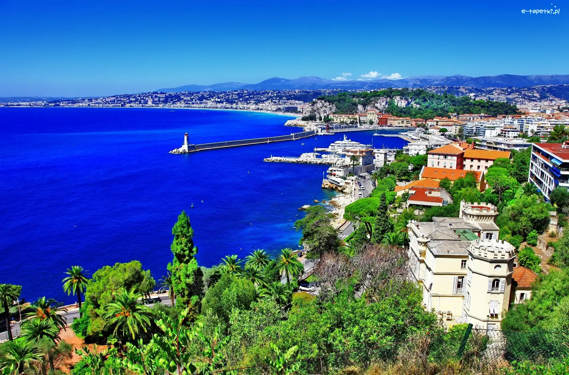 Francja, Nicea, Morze