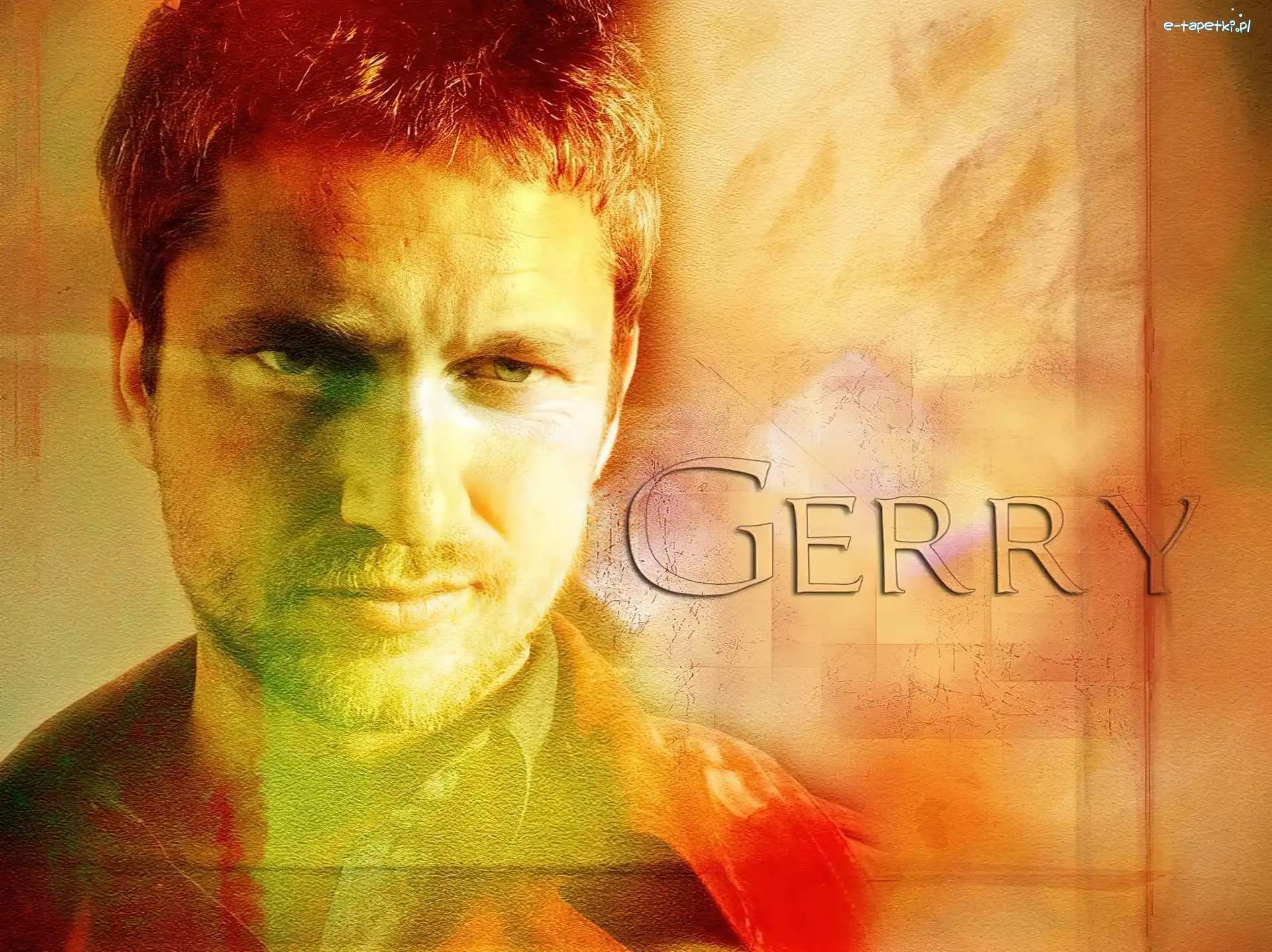 oczy, twarz, Gerard Butler