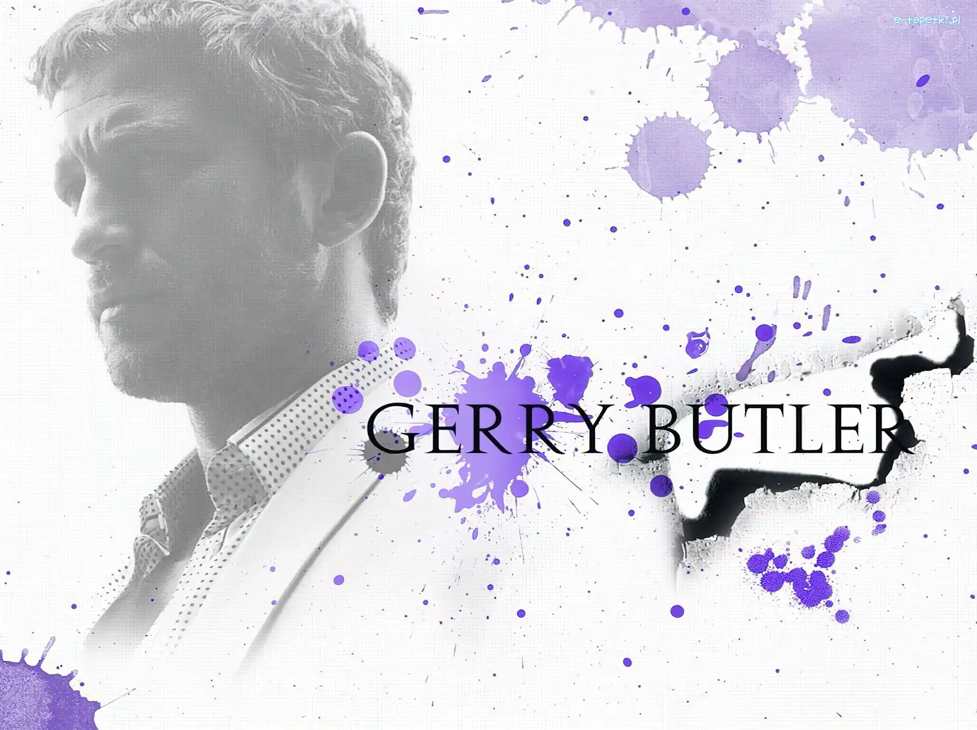 biała marynarka, Gerard Butler